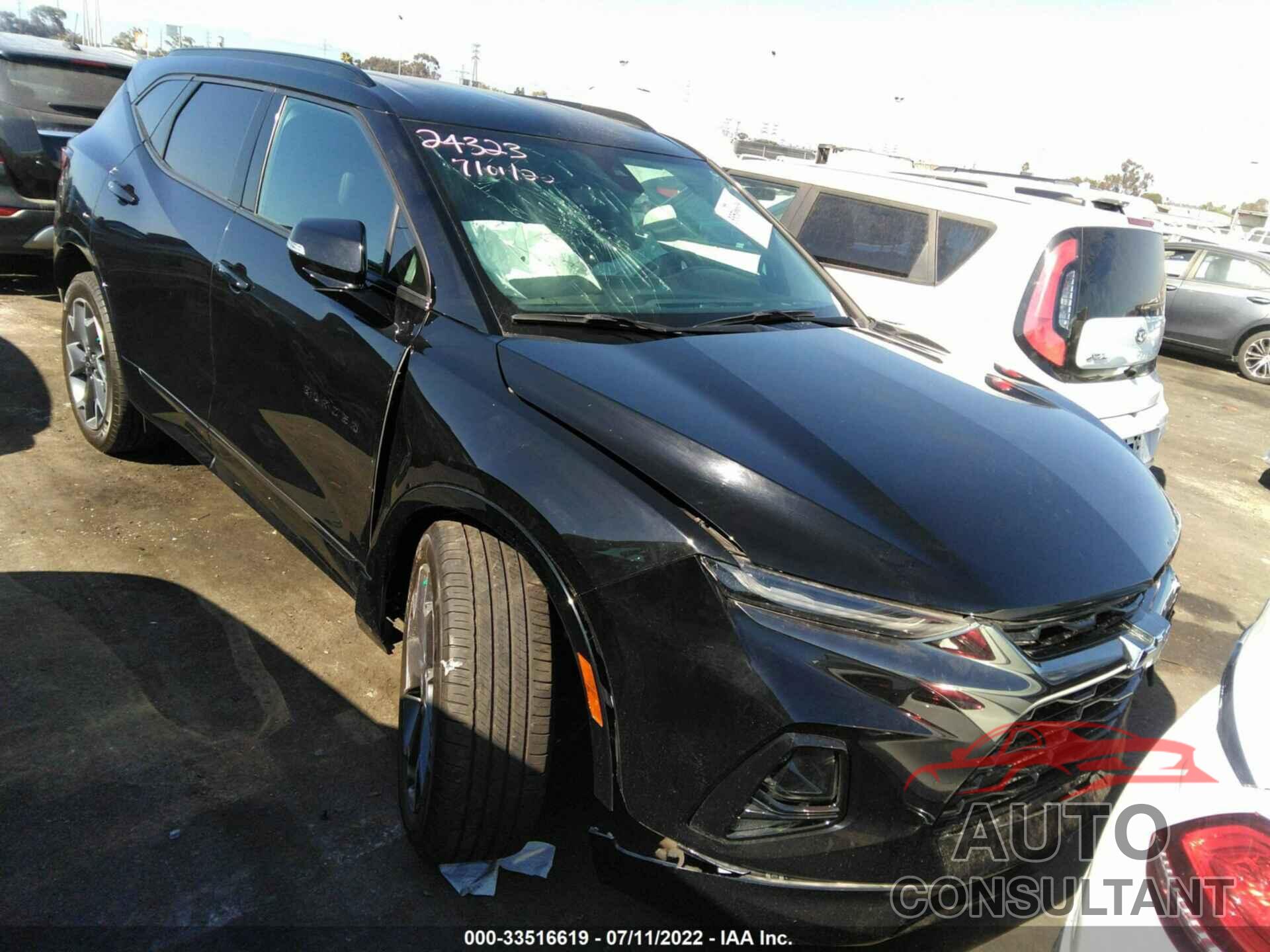 CHEVROLET BLAZER 2020 - 3GNKBERS5LS711962