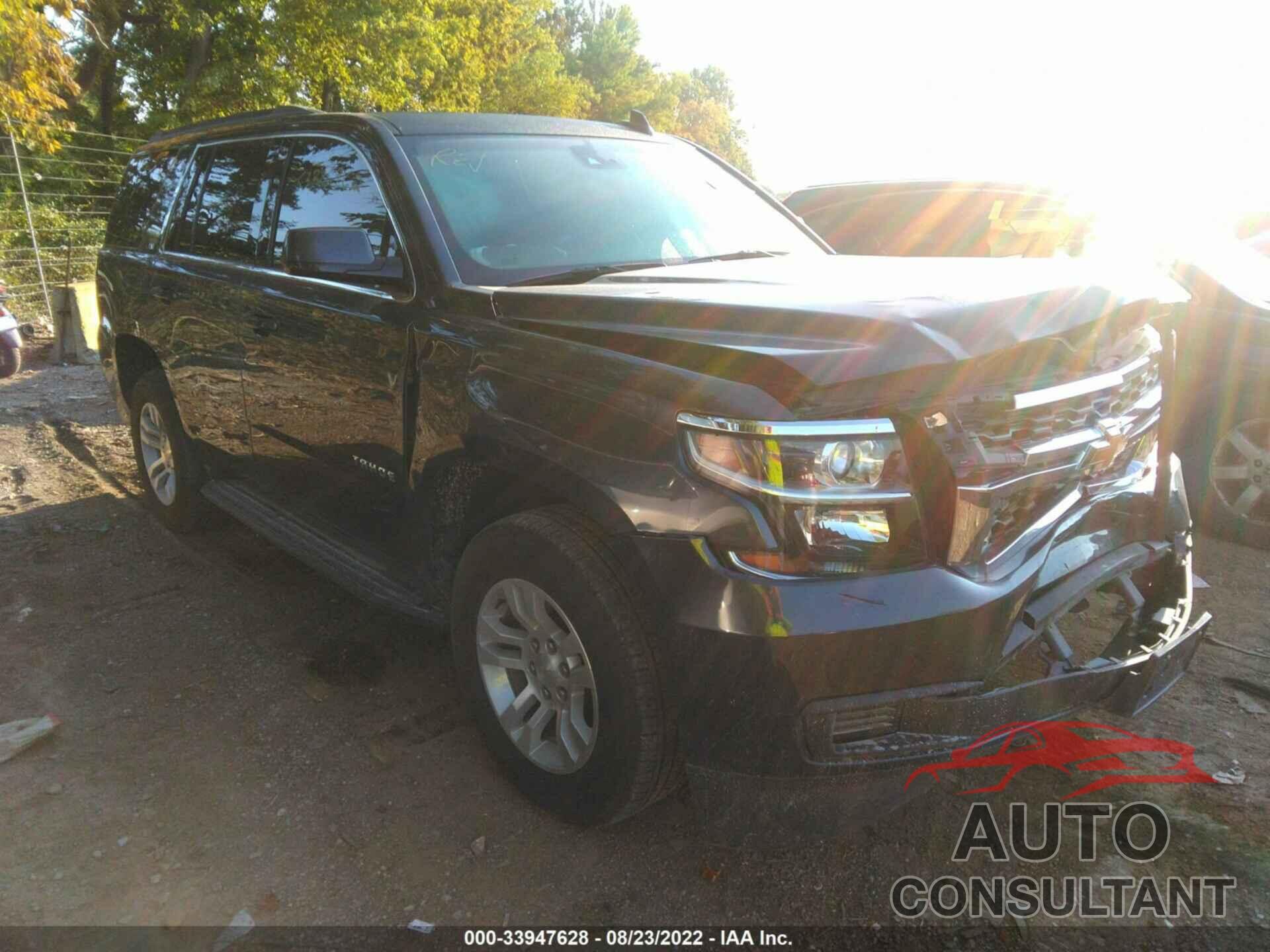 CHEVROLET TAHOE 2019 - 1GNSKBKC5KR287136