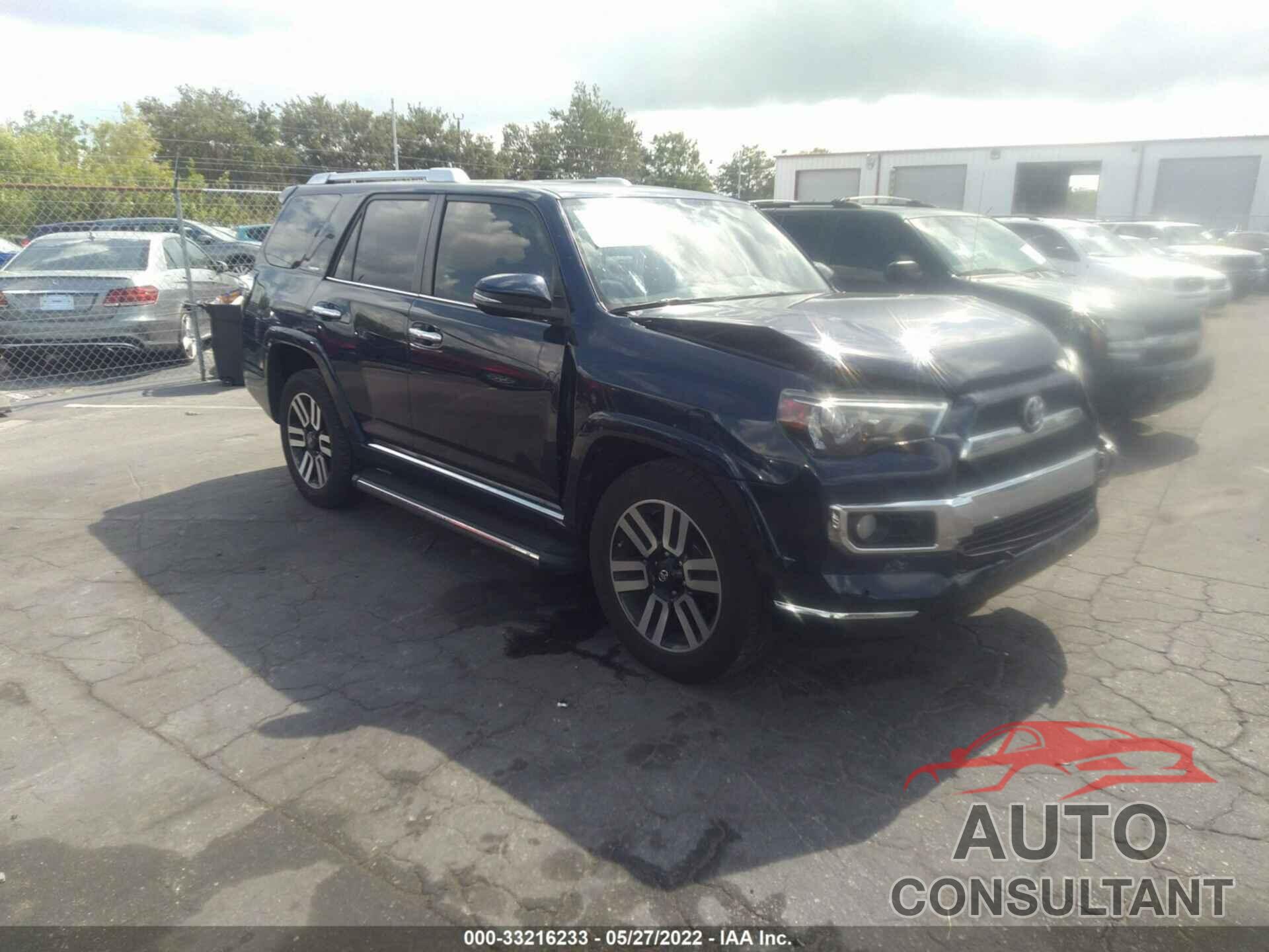 TOYOTA 4RUNNER 2016 - JTEZU5JR6G5145316