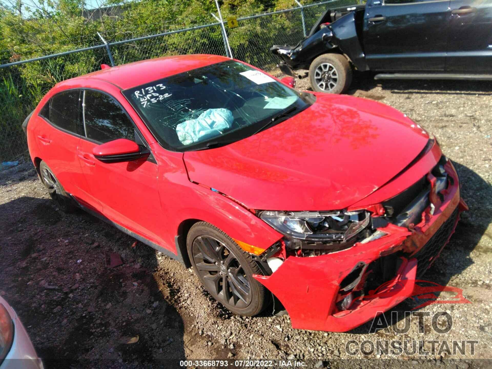 HONDA CIVIC HATCHBACK 2020 - SHHFK7H40LU209151