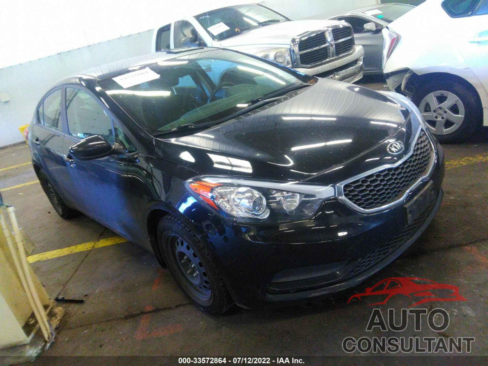 KIA FORTE 2016 - KNAFK4A6XG5620685