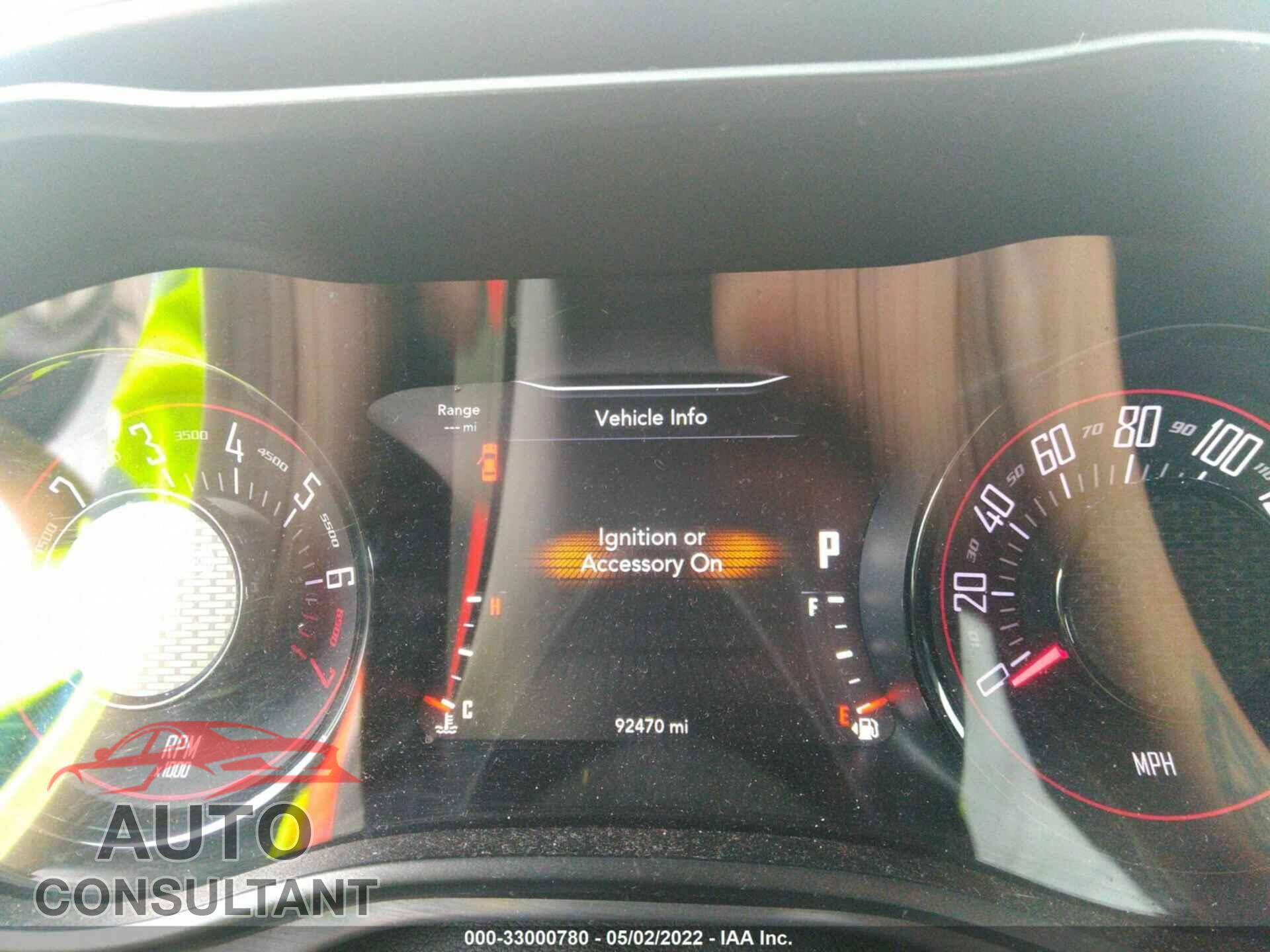 DODGE CHALLENGER 2016 - 2C3CDZAG5GH166347