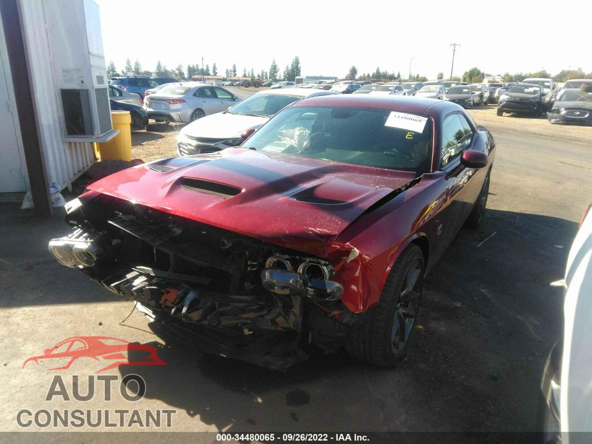 DODGE CHALLENGER 2019 - 2C3CDZFJ1KH747454