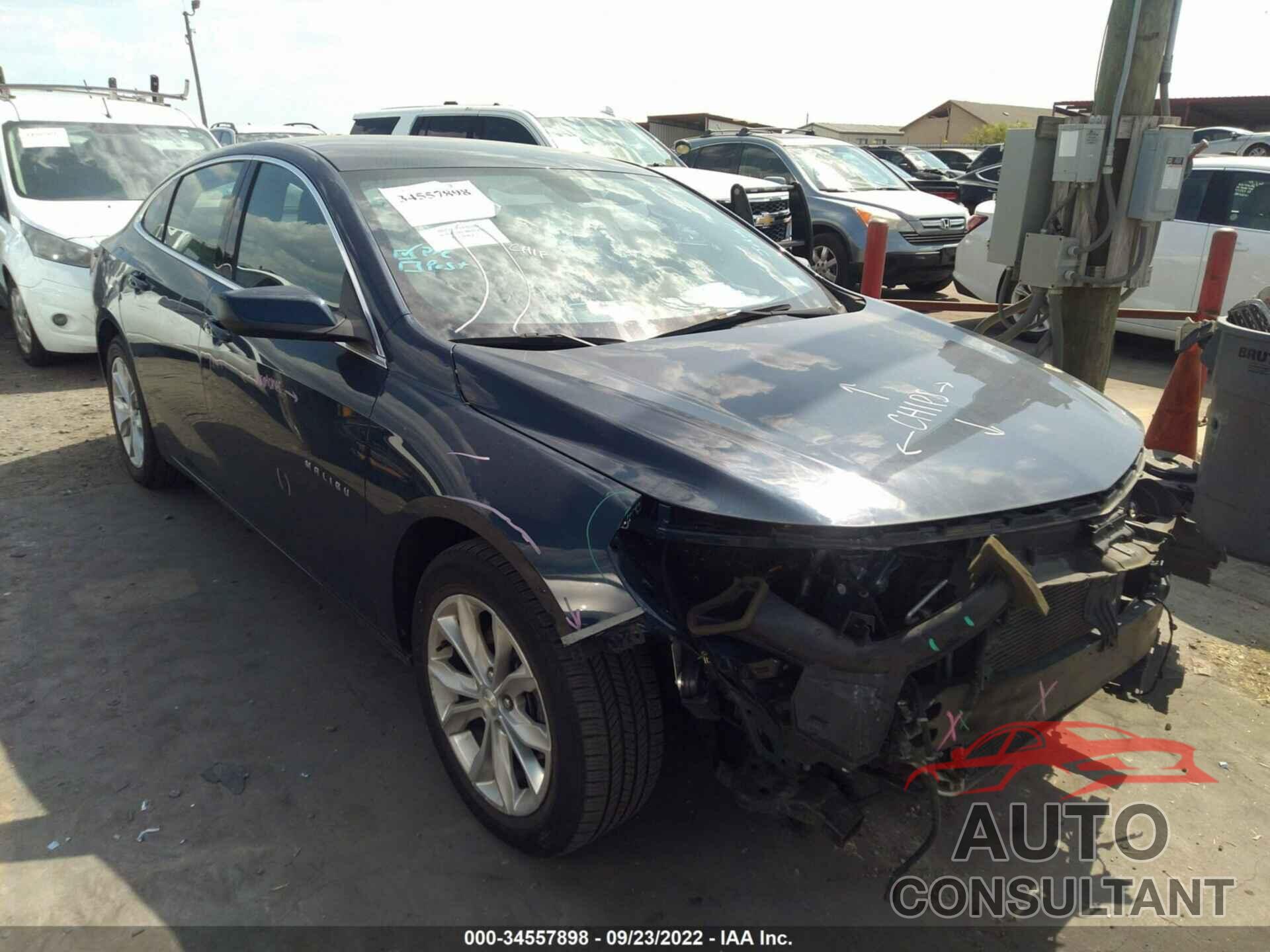 CHEVROLET MALIBU 2020 - 1G1ZD5STXLF034733
