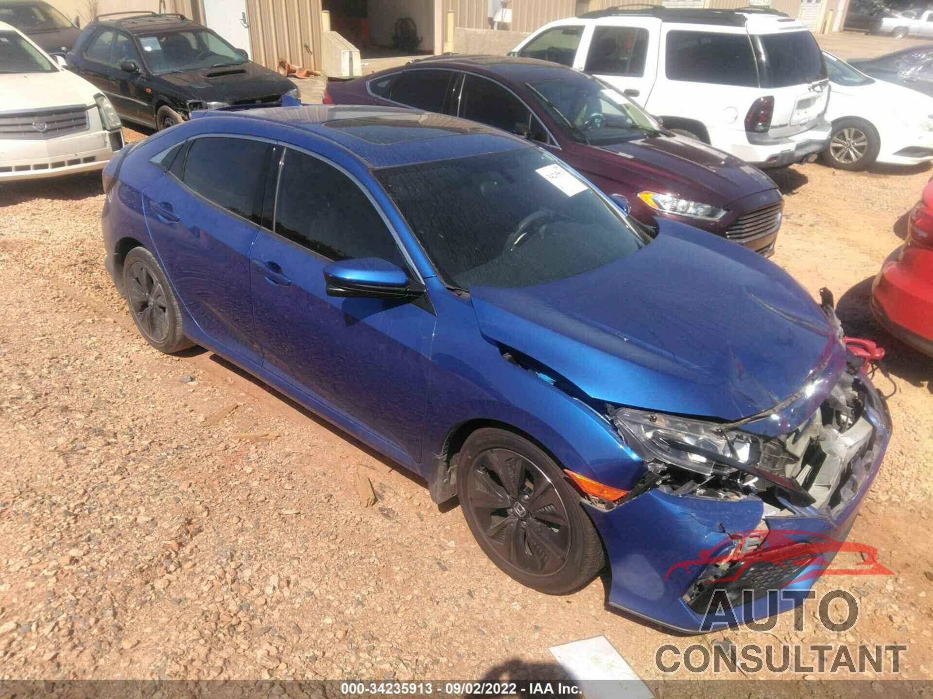 HONDA CIVIC HATCHBACK 2017 - SHHFK7H50HU233224