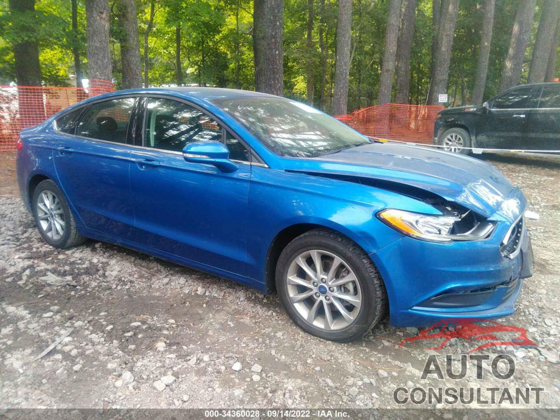 FORD FUSION 2017 - 3FA6P0HD4HR187046