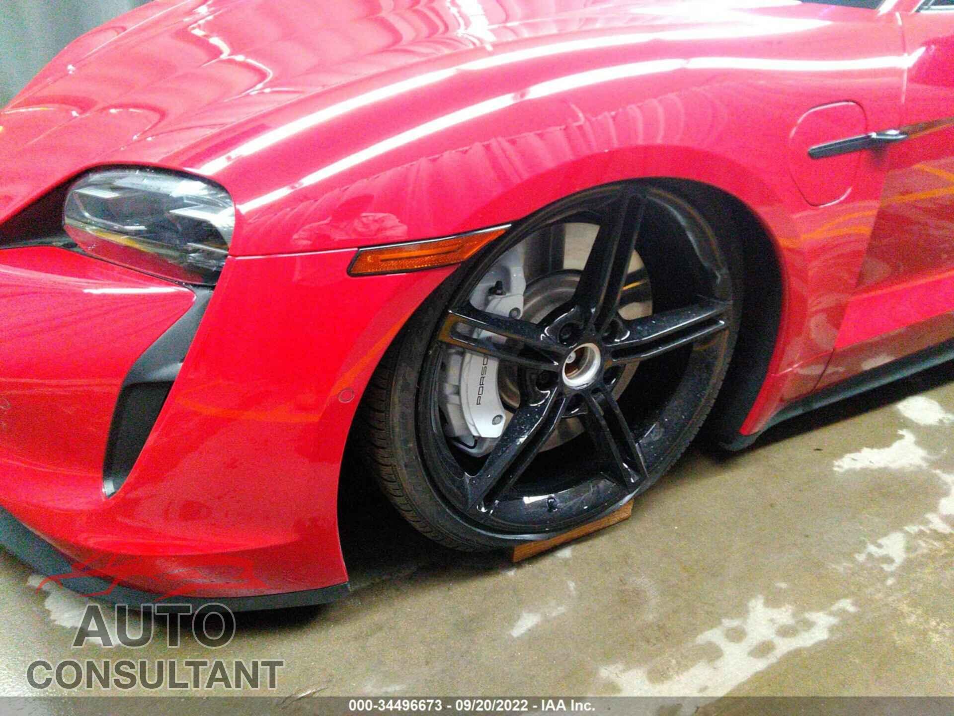 PORSCHE TAYCAN 2022 - WP0AA2Y13NSA12927