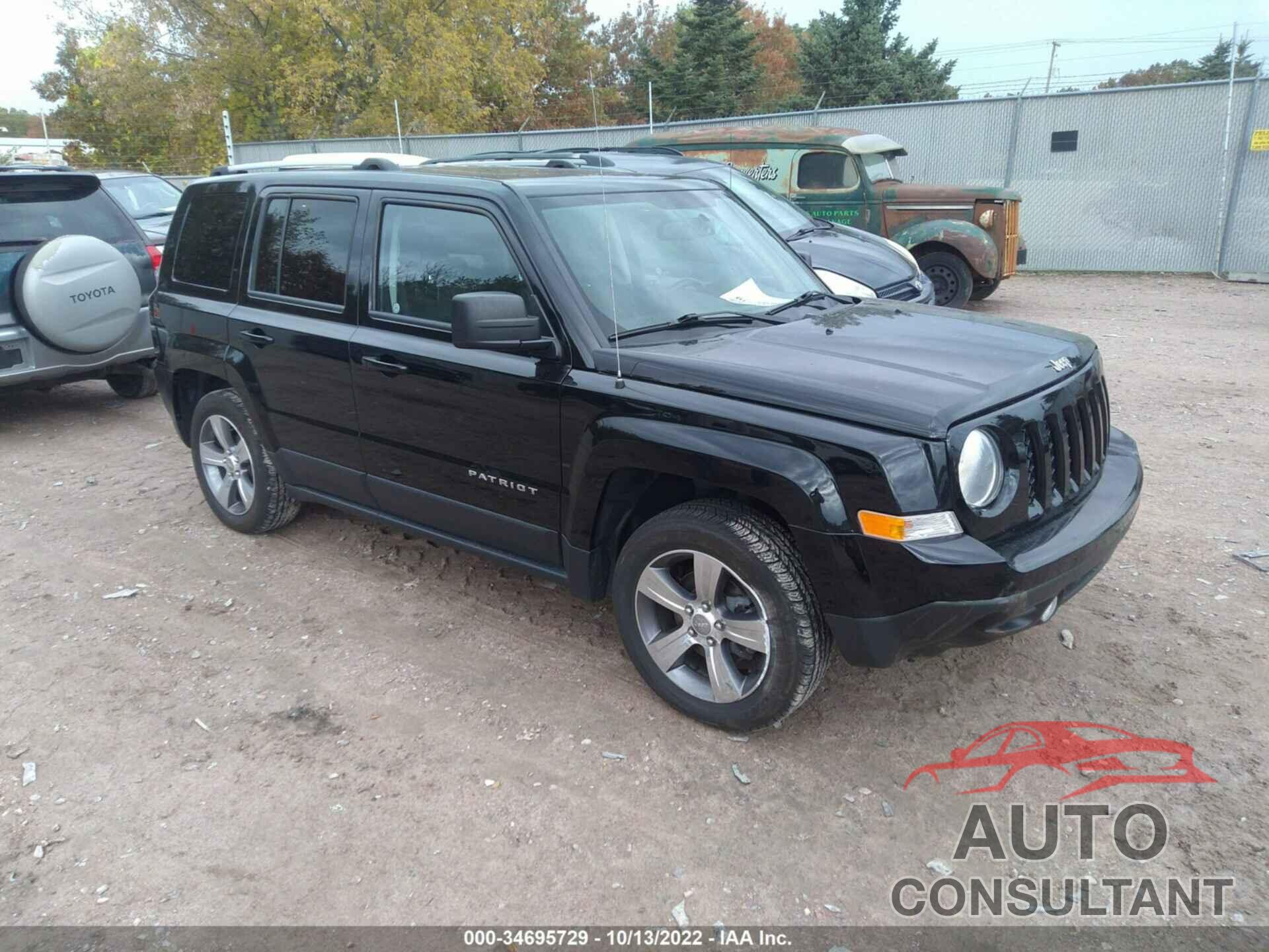 JEEP PATRIOT 2017 - 1C4NJPFA9HD134957