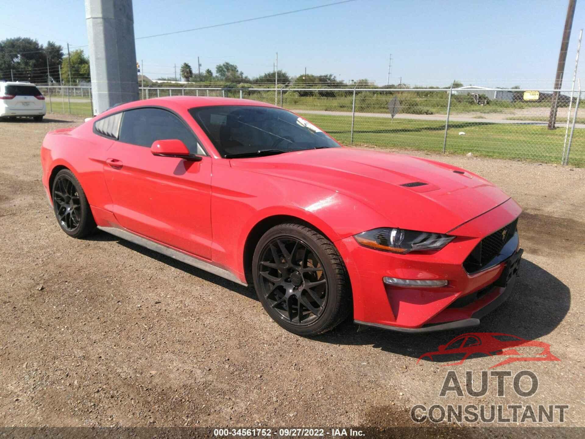 FORD MUSTANG 2018 - 1FA6P8TH0J5110773