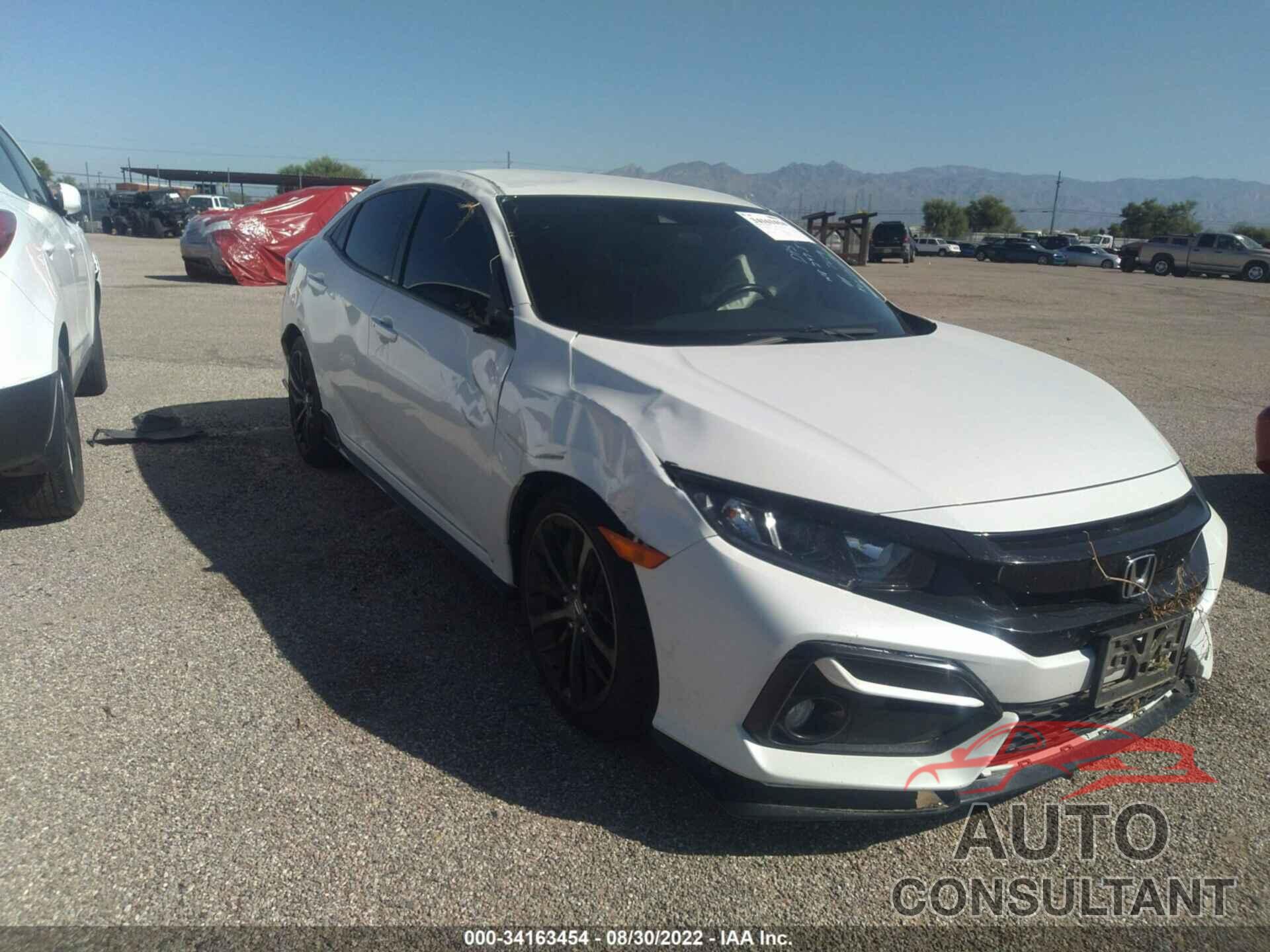 HONDA CIVIC HATCHBACK 2020 - SHHFK7H44LU417629