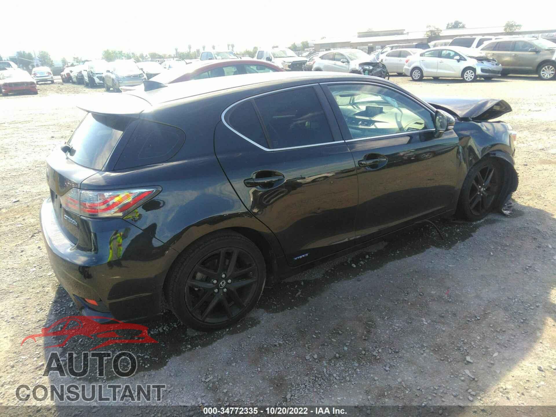 LEXUS CT 2017 - JTHKD5BH0H2290865