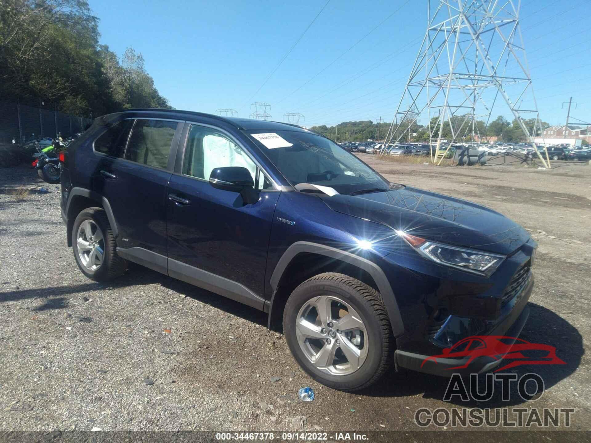 TOYOTA RAV4 2021 - 4T3D6RFV7MU009724