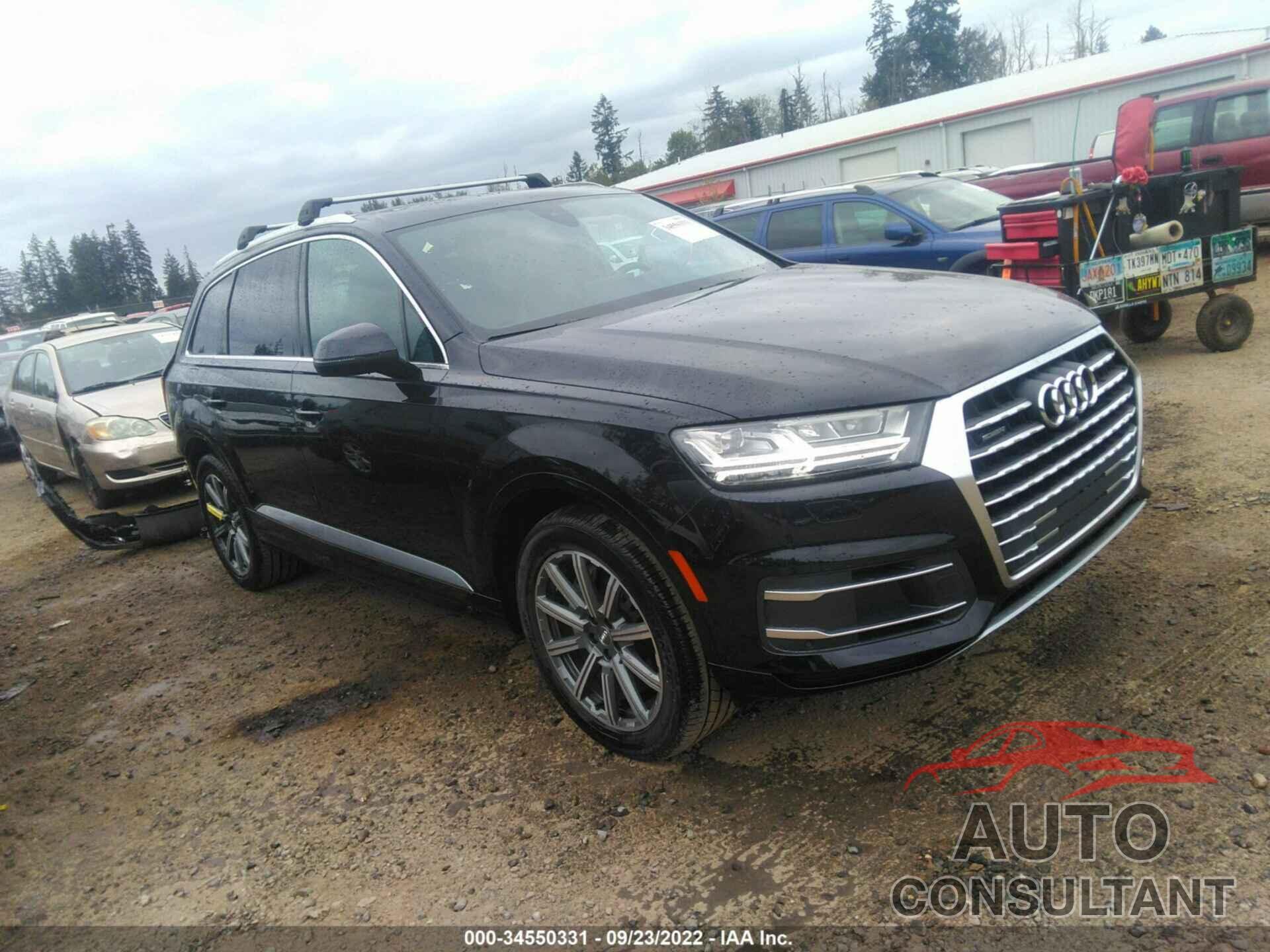 AUDI Q7 2019 - WA1LHAF70KD035482