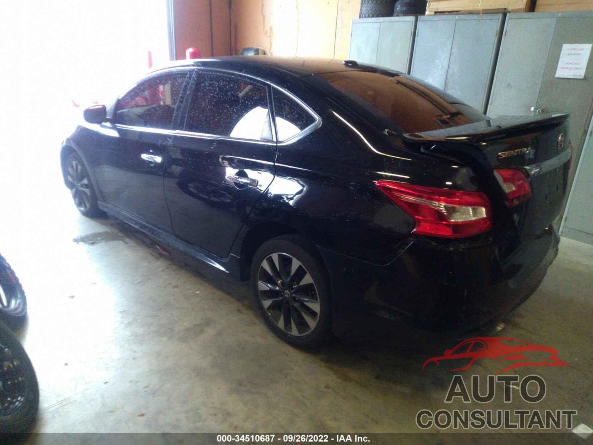 NISSAN SENTRA 2019 - 3N1AB7AP9KY284033