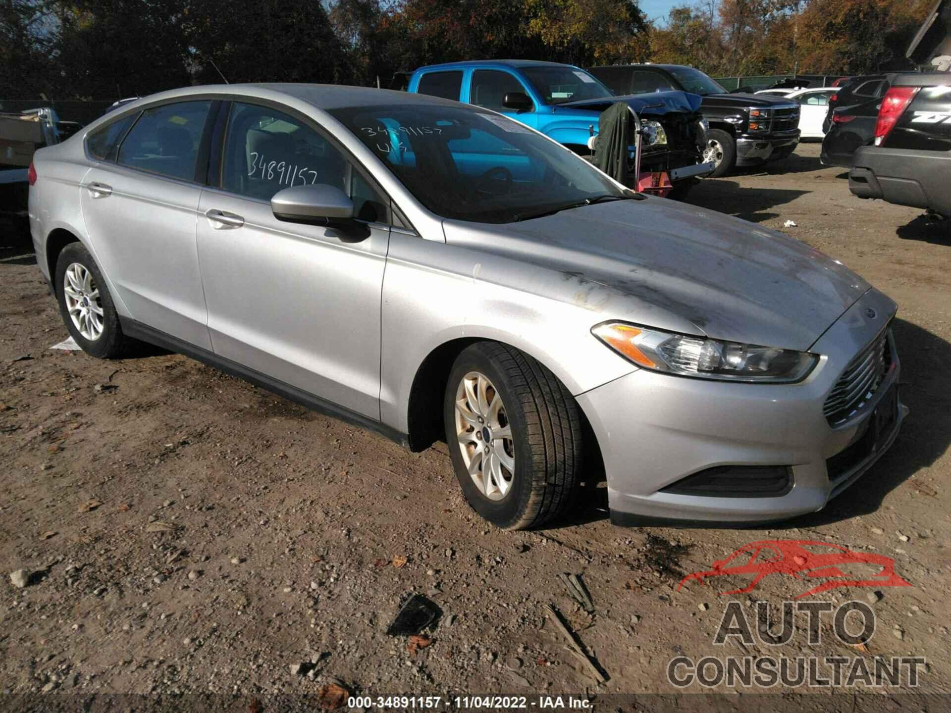 FORD FUSION 2016 - 3FA6P0G75GR266493