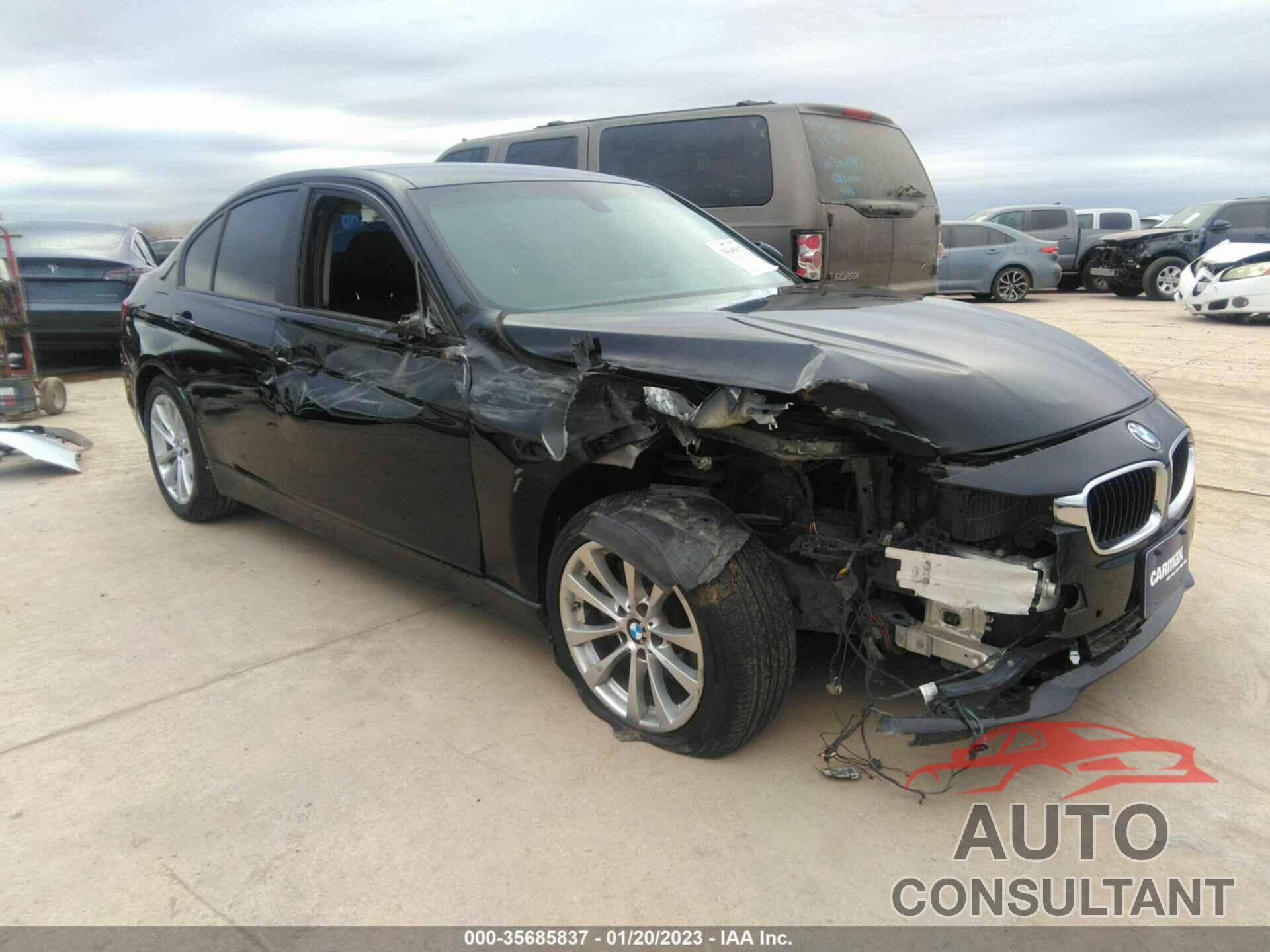 BMW 3 SERIES 2016 - WBA8E1G56GNT99227