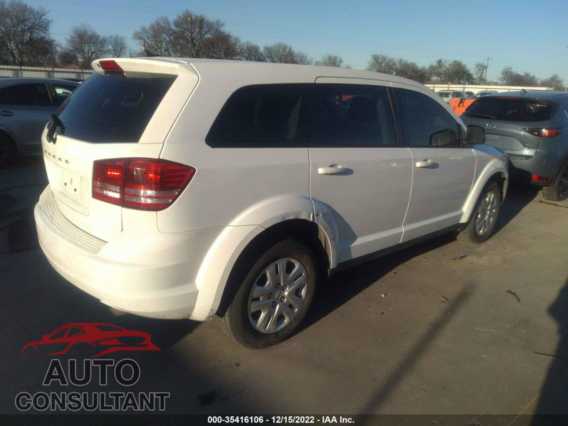 DODGE JOURNEY 2015 - 3C4PDCAB9FT752926