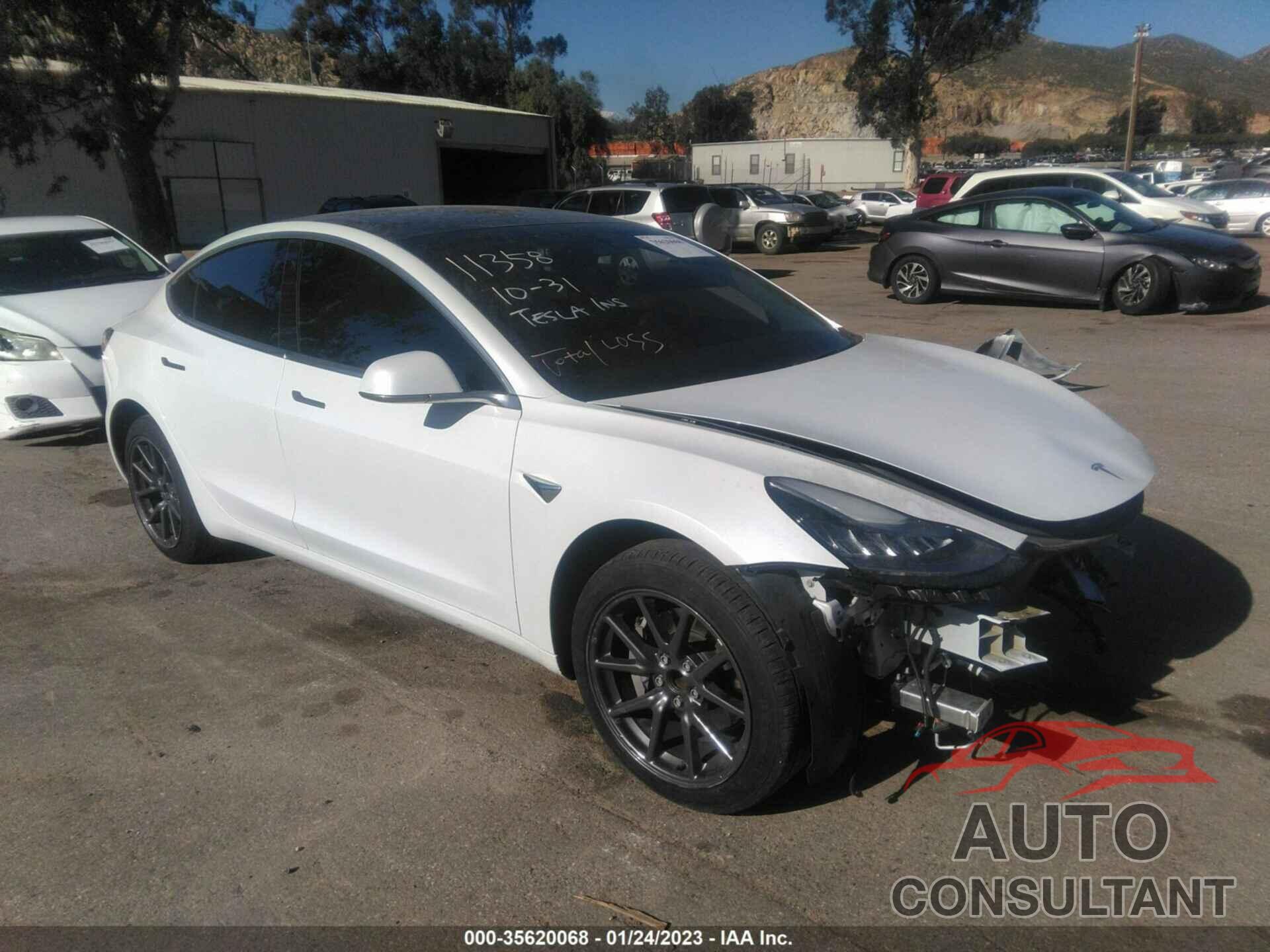 TESLA MODEL 3 2020 - 5YJ3E1EA4LF615503