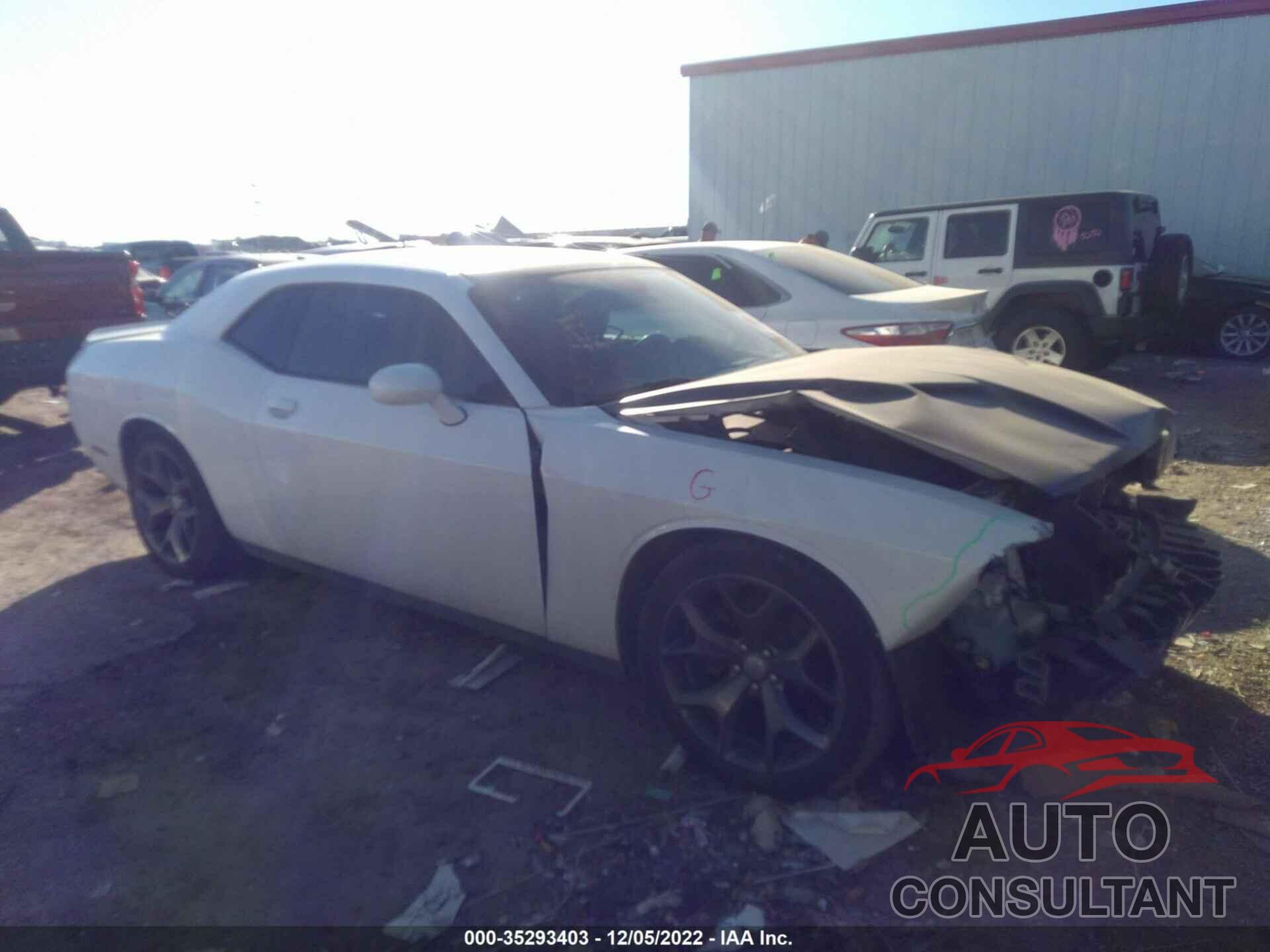 DODGE CHALLENGER 2016 - 2C3CDZAG5GH345777