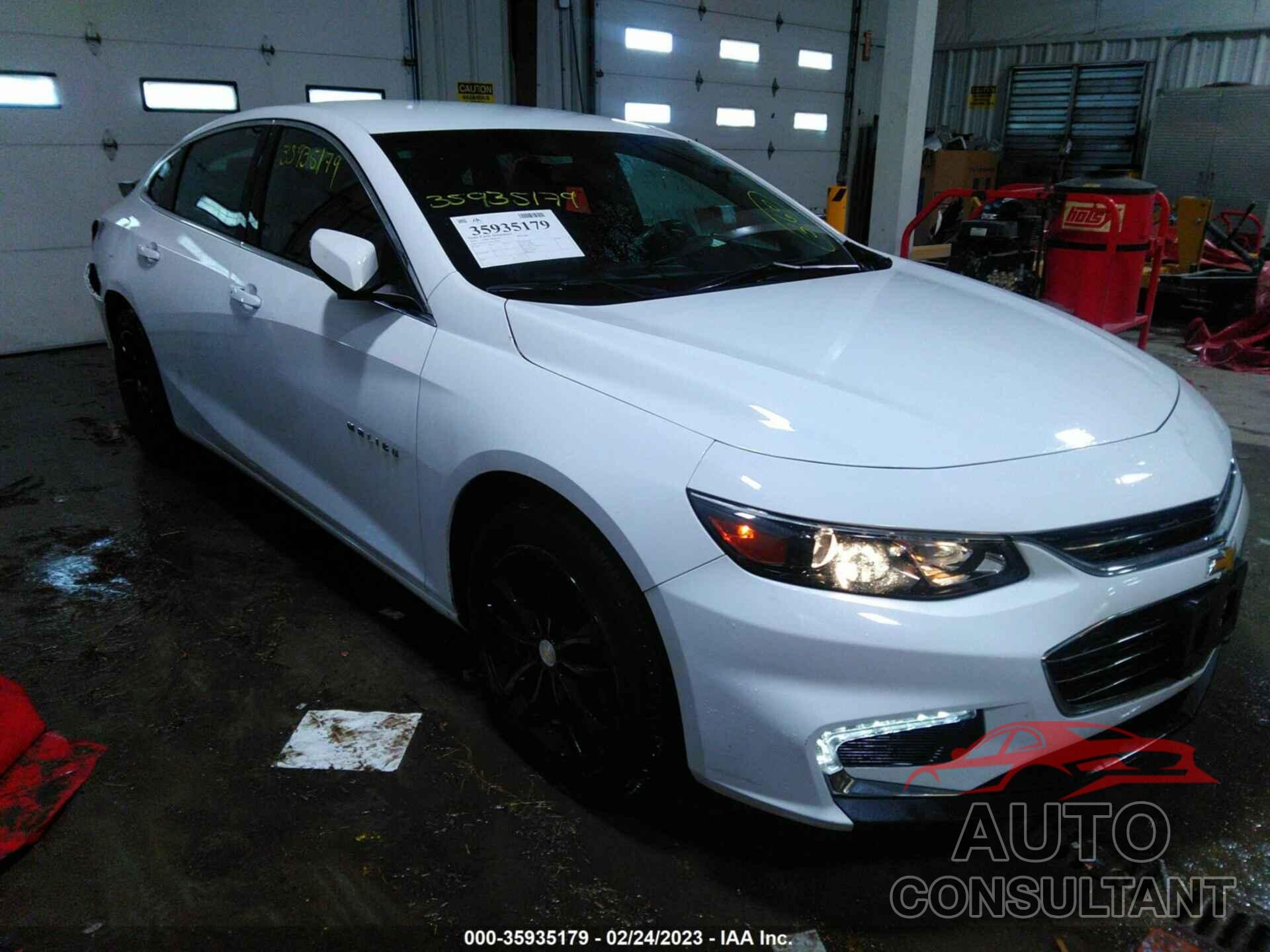 CHEVROLET MALIBU 2016 - 1G1ZE5ST0GF352945