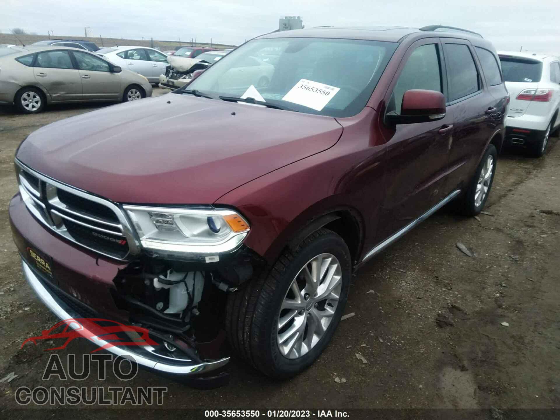 DODGE DURANGO 2016 - 1C4RDJDG1GC375204