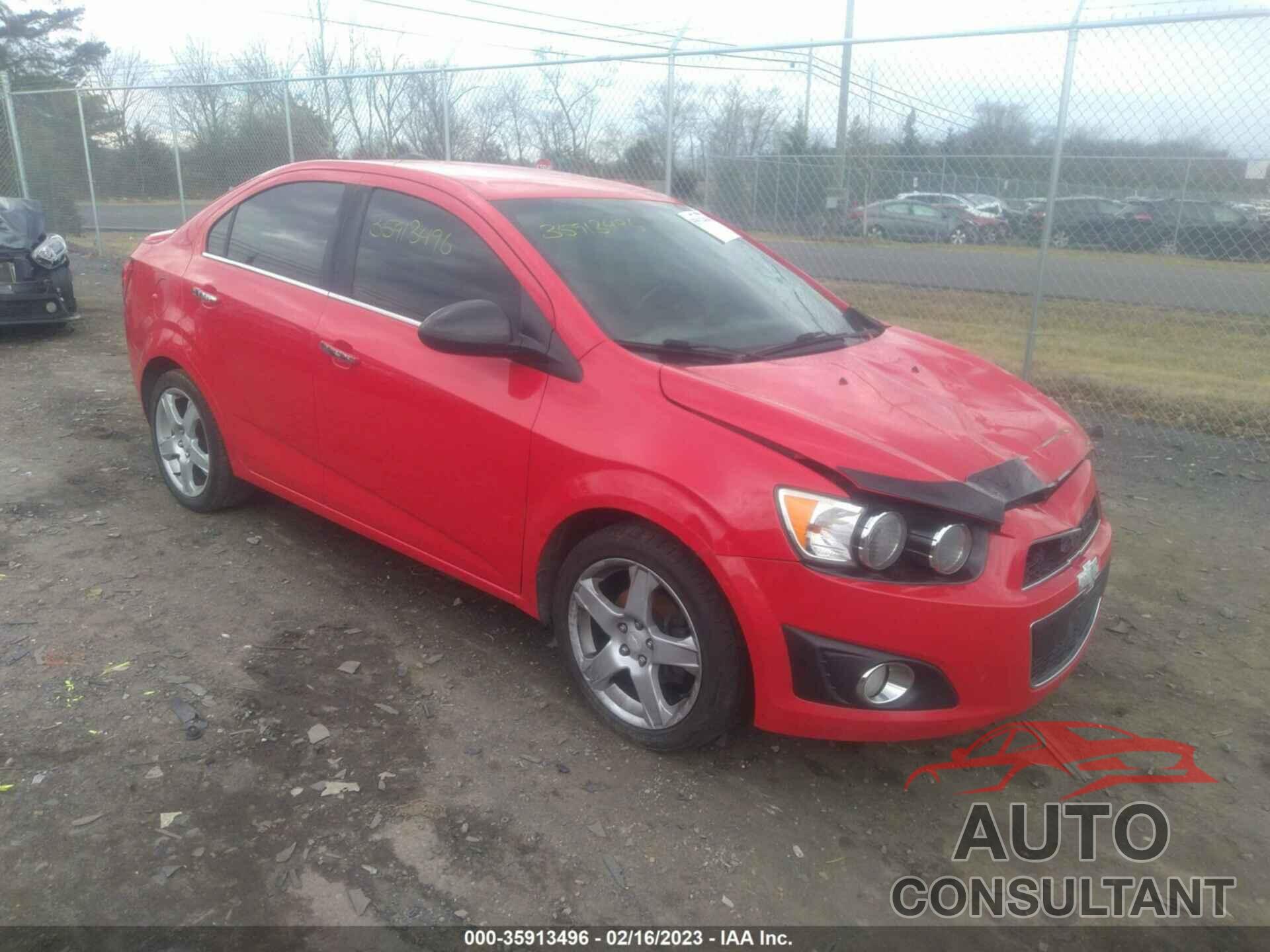 CHEVROLET SONIC 2016 - 1G1JE5SB5G4131163