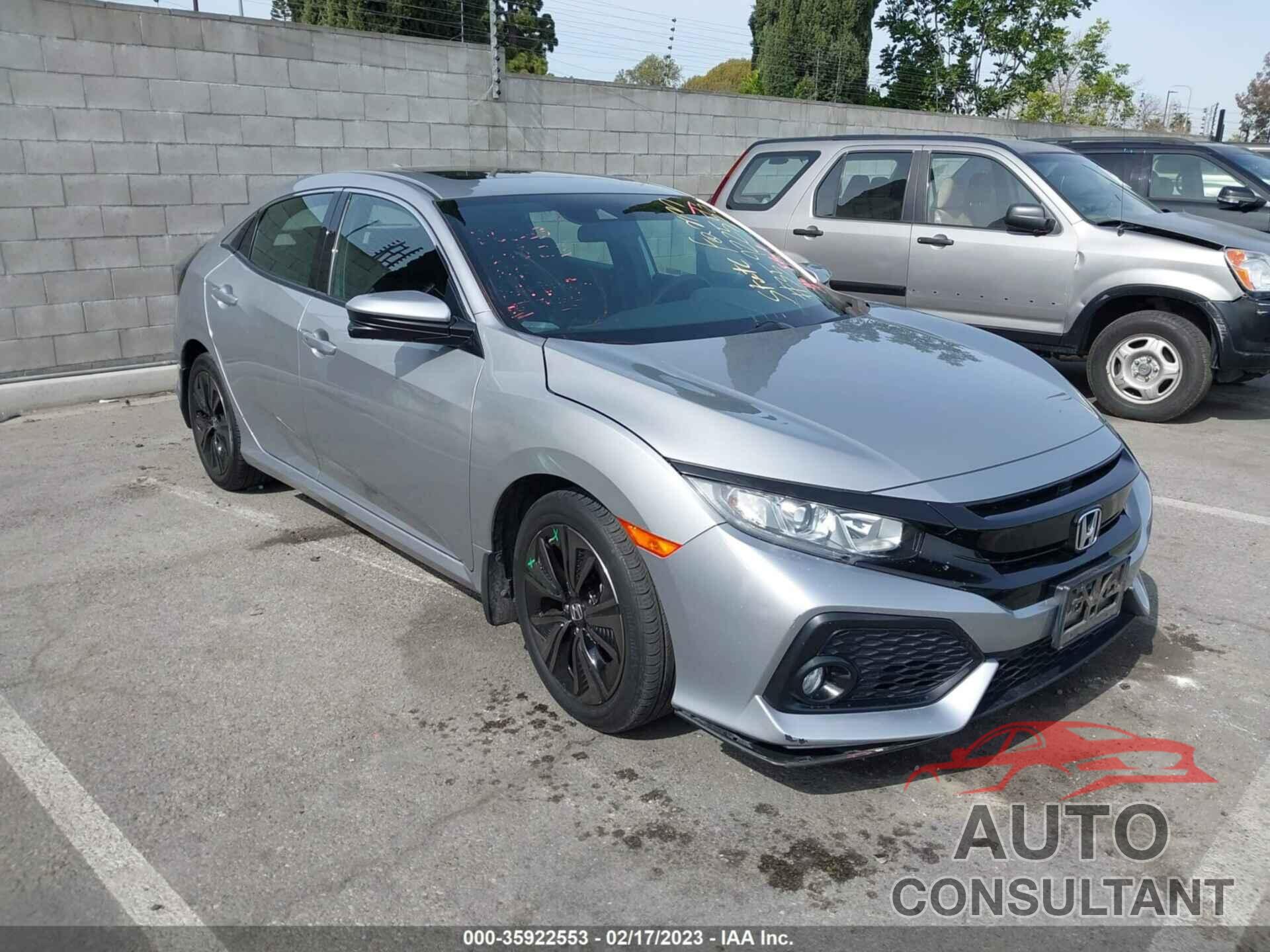 HONDA CIVIC HATCHBACK 2019 - SHHFK7H67KU403966