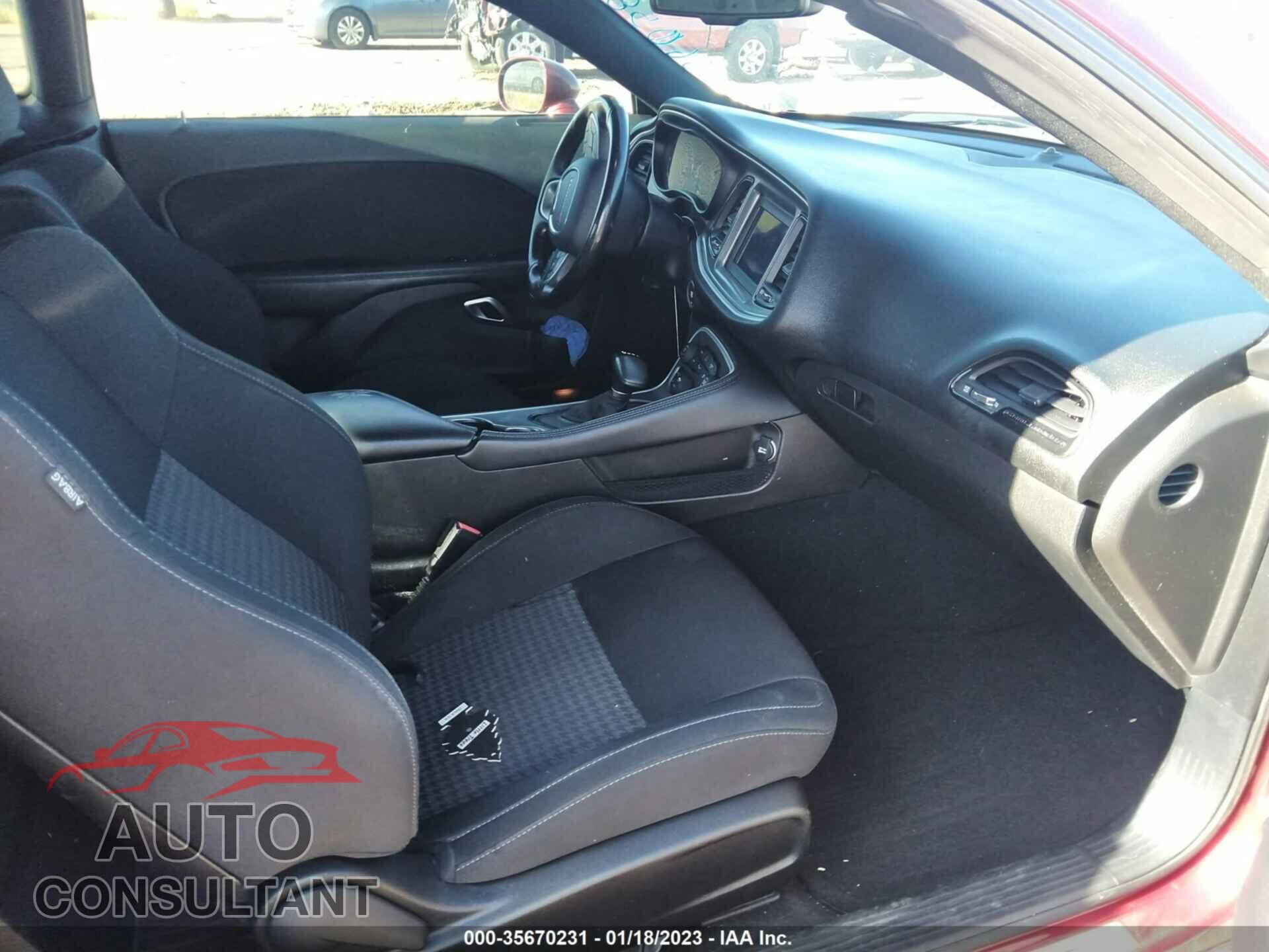 DODGE CHALLENGER 2019 - 2C3CDZJG4KH660580