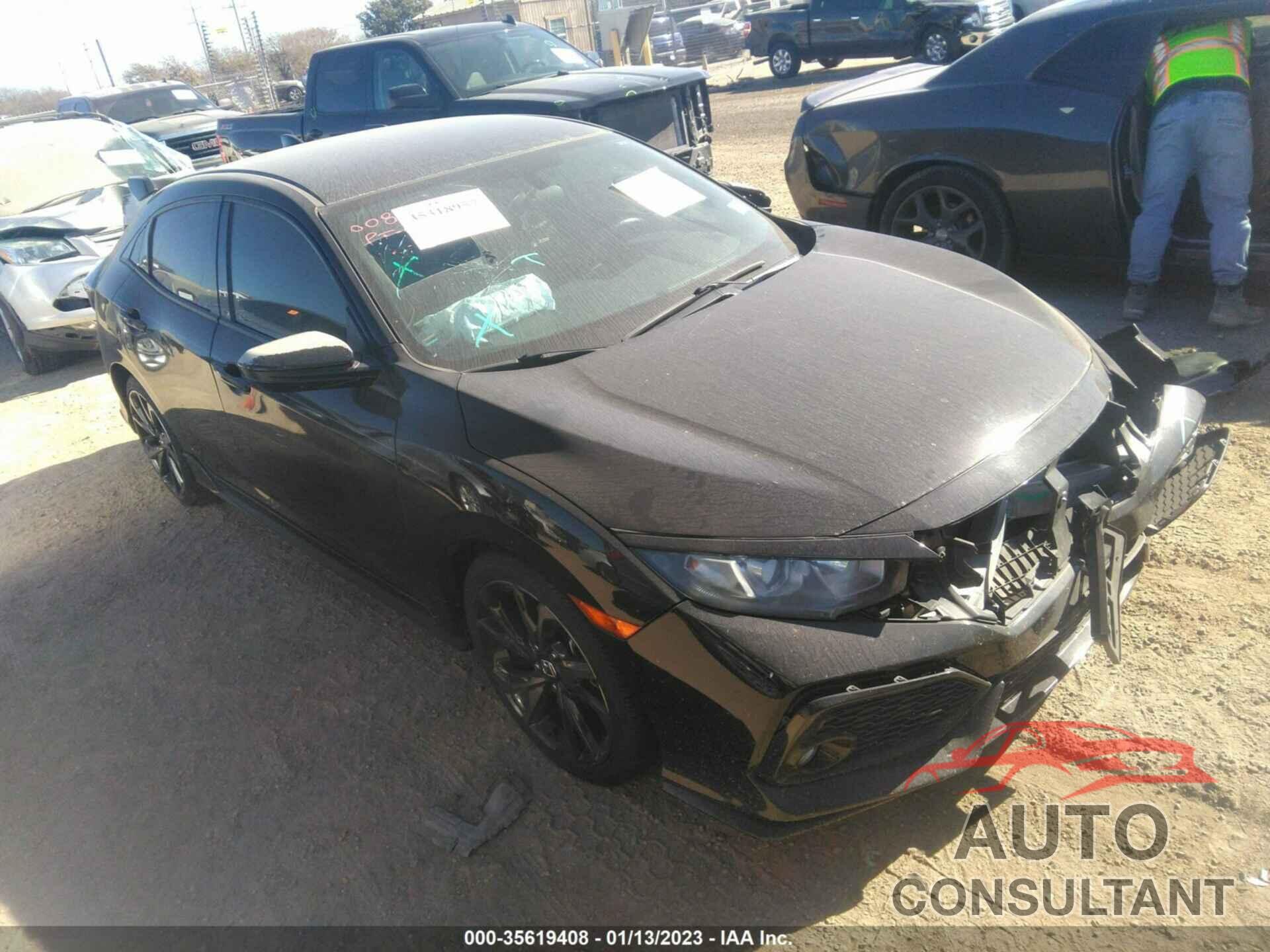 HONDA CIVIC HATCHBACK 2018 - SHHFK7H48JU235008