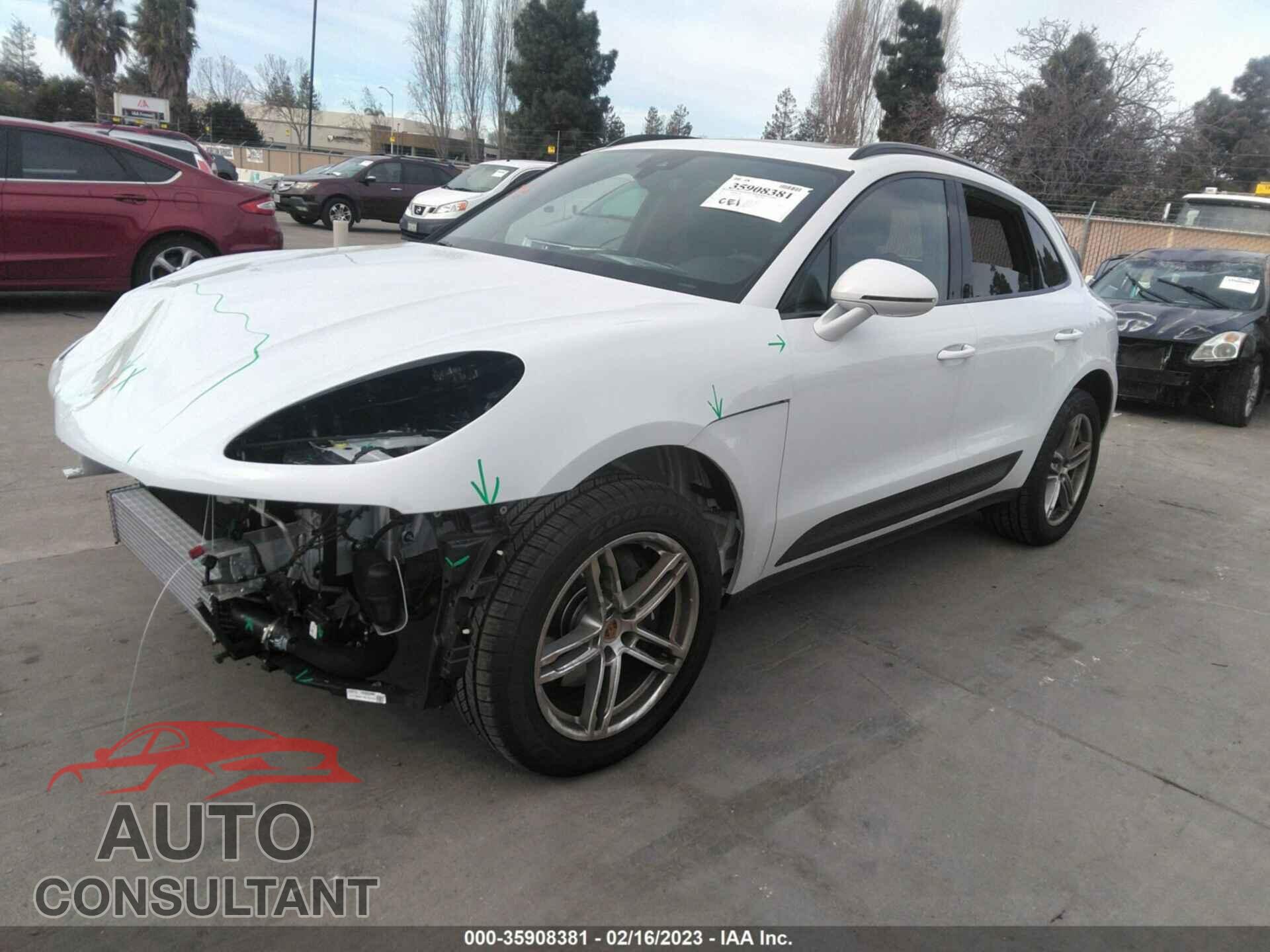 PORSCHE MACAN 2022 - WP1AA2A54NLB11503