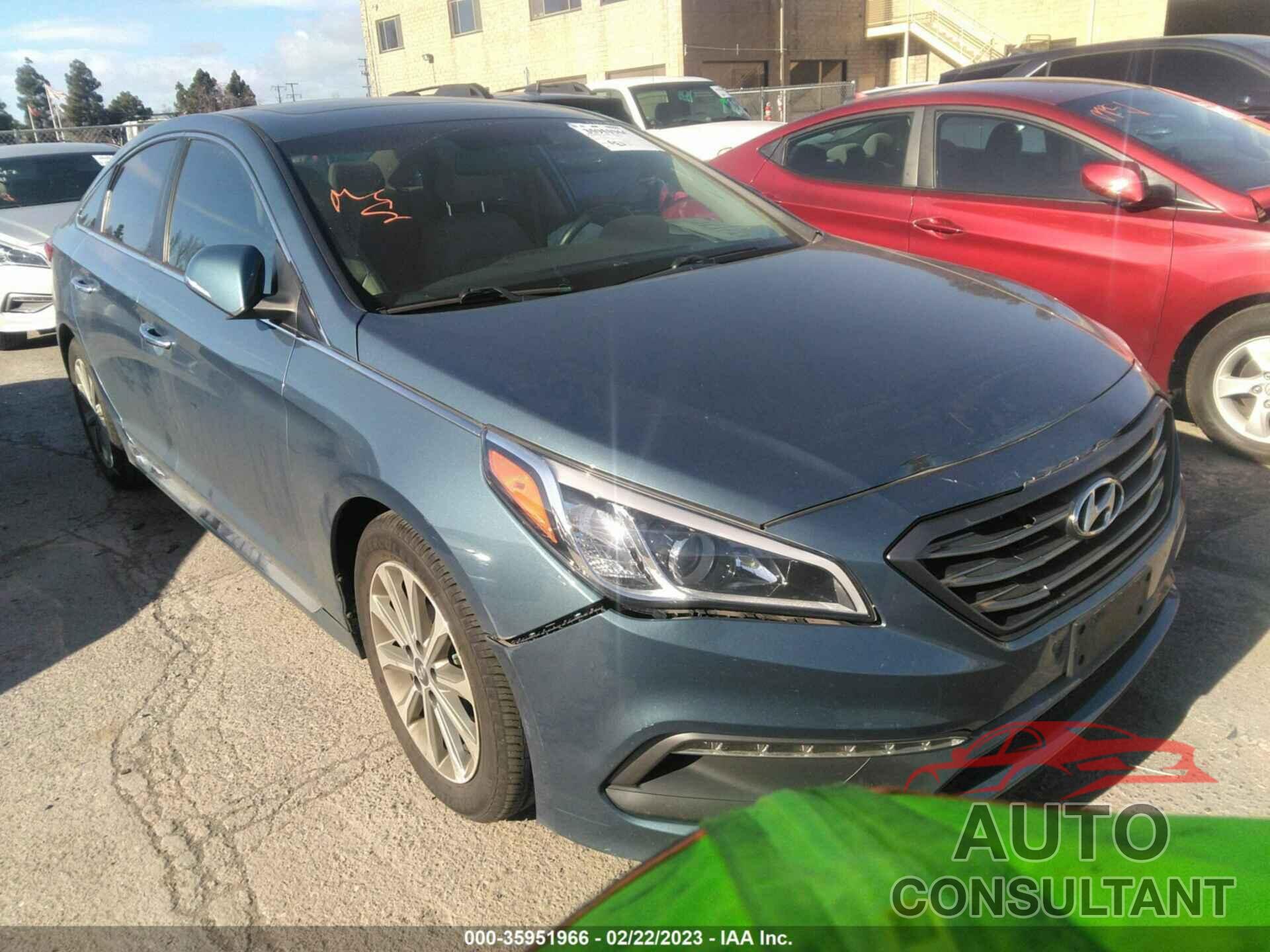 HYUNDAI SONATA 2017 - 5NPE34AF9HH557897