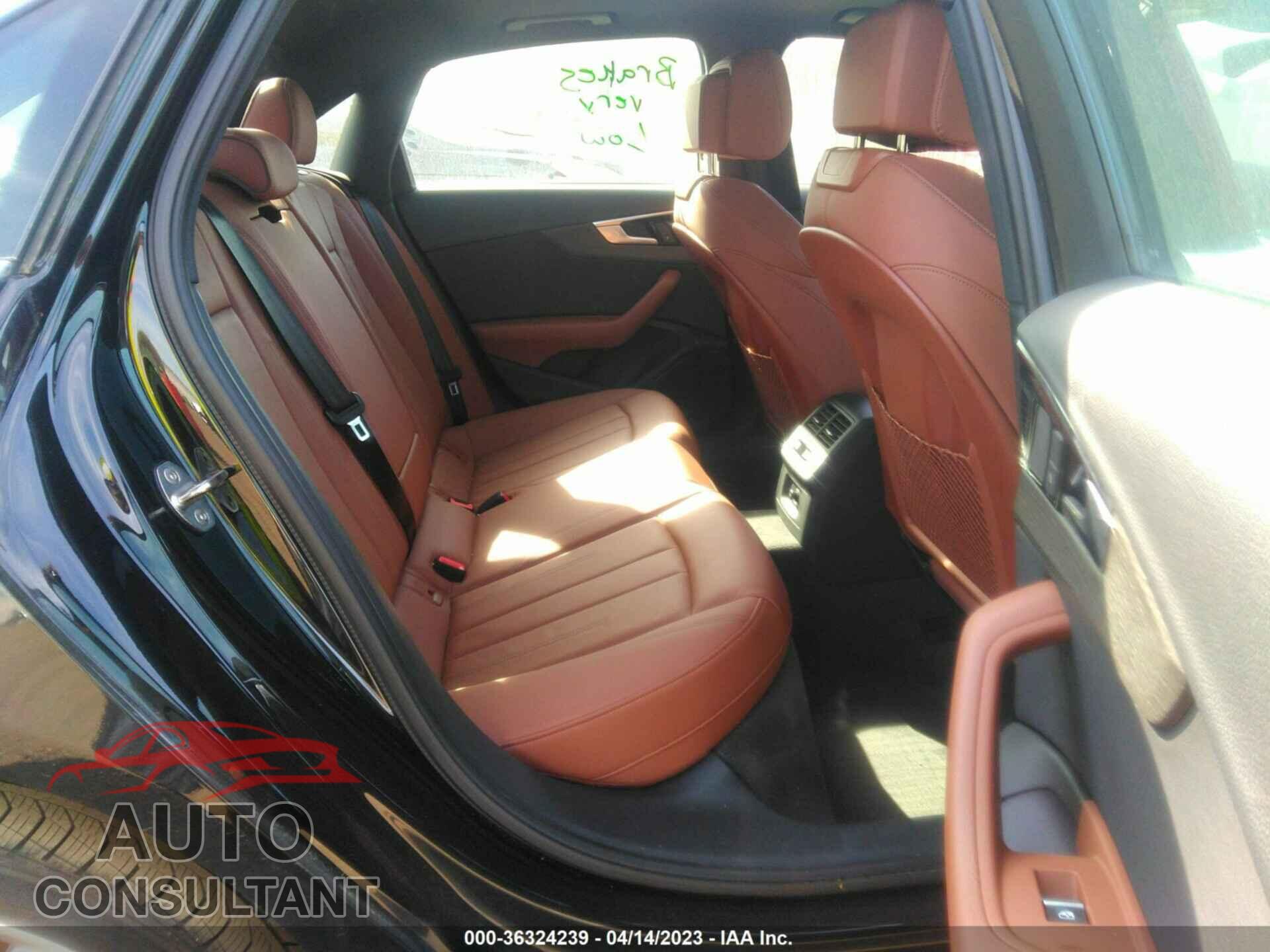 AUDI A4 2020 - WAUDNAF46LN010880