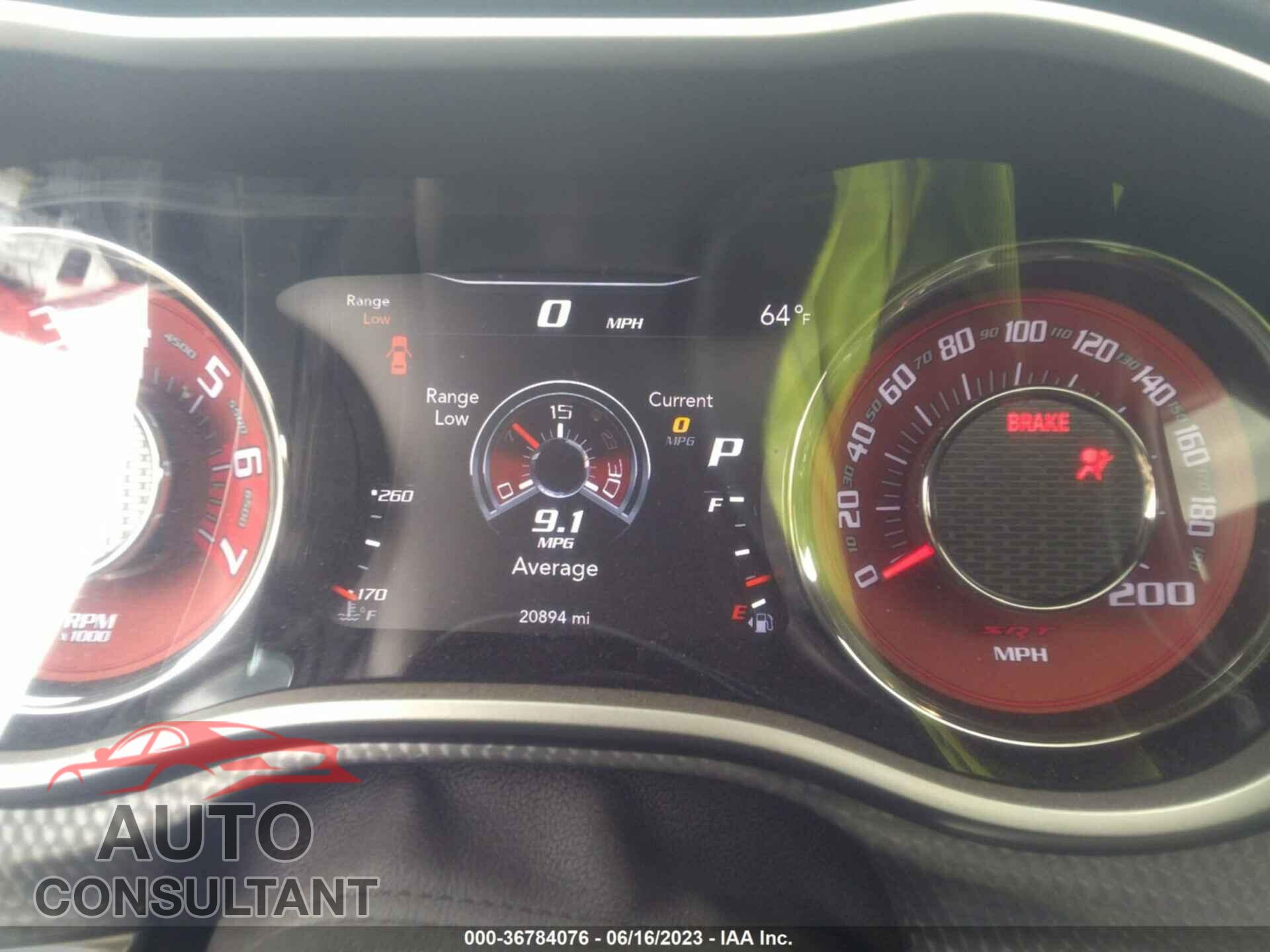 DODGE CHALLENGER 2017 - 2C3CDZC96HH635686