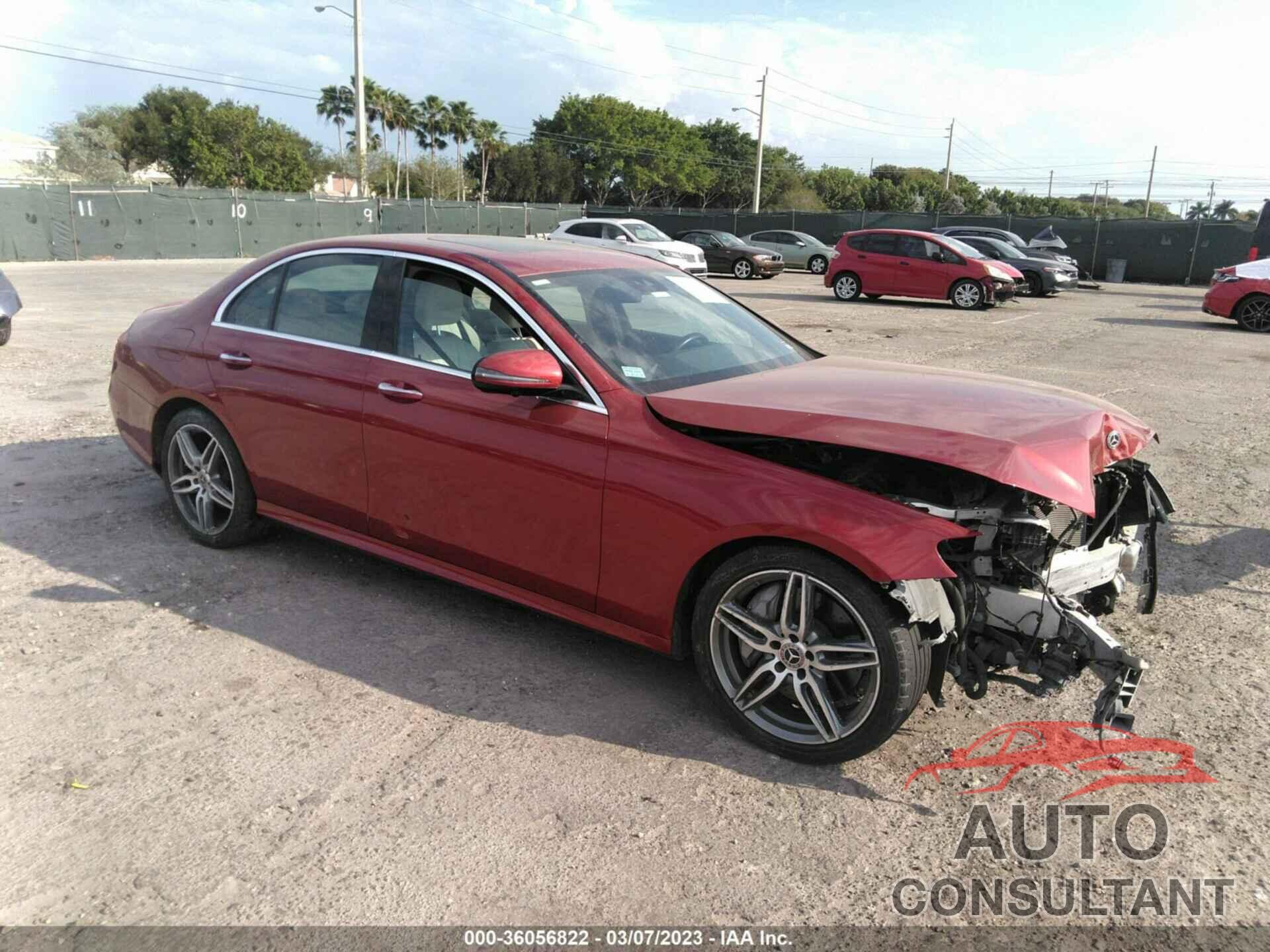 MERCEDES-BENZ E-CLASS 2019 - WDDZF4JB5KA613697