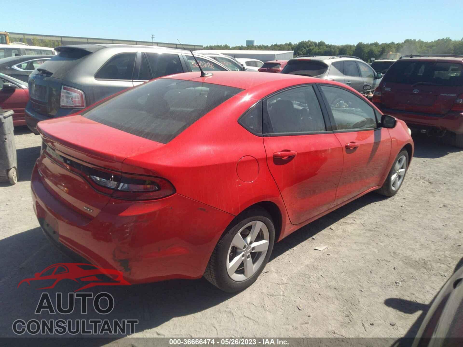 DODGE DART 2016 - 1C3CDFFAXGD796462