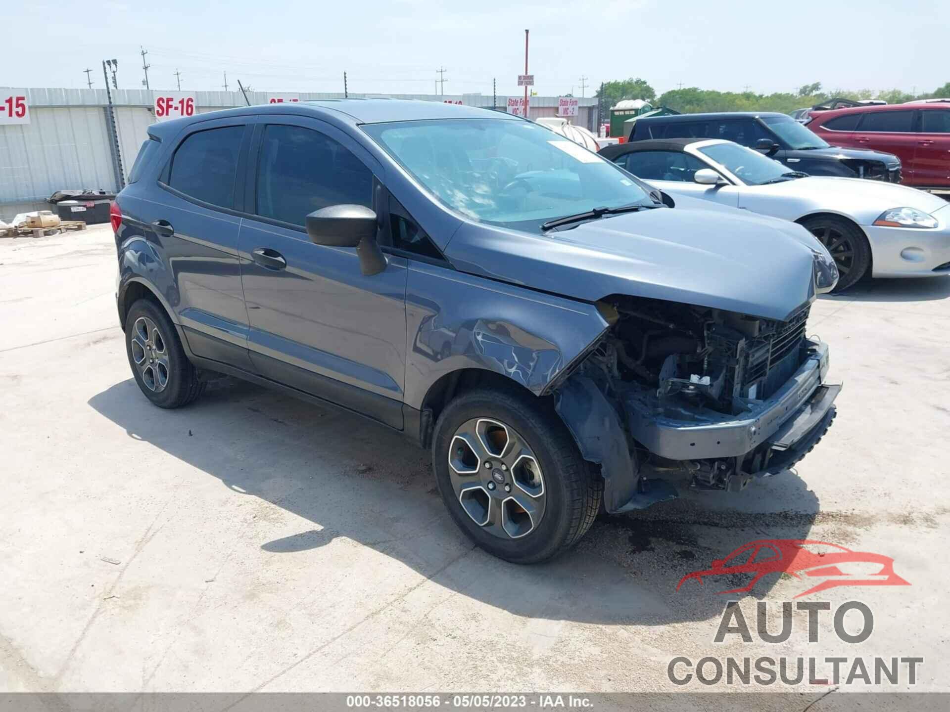 FORD ECOSPORT 2018 - MAJ3P1RE7JC163442