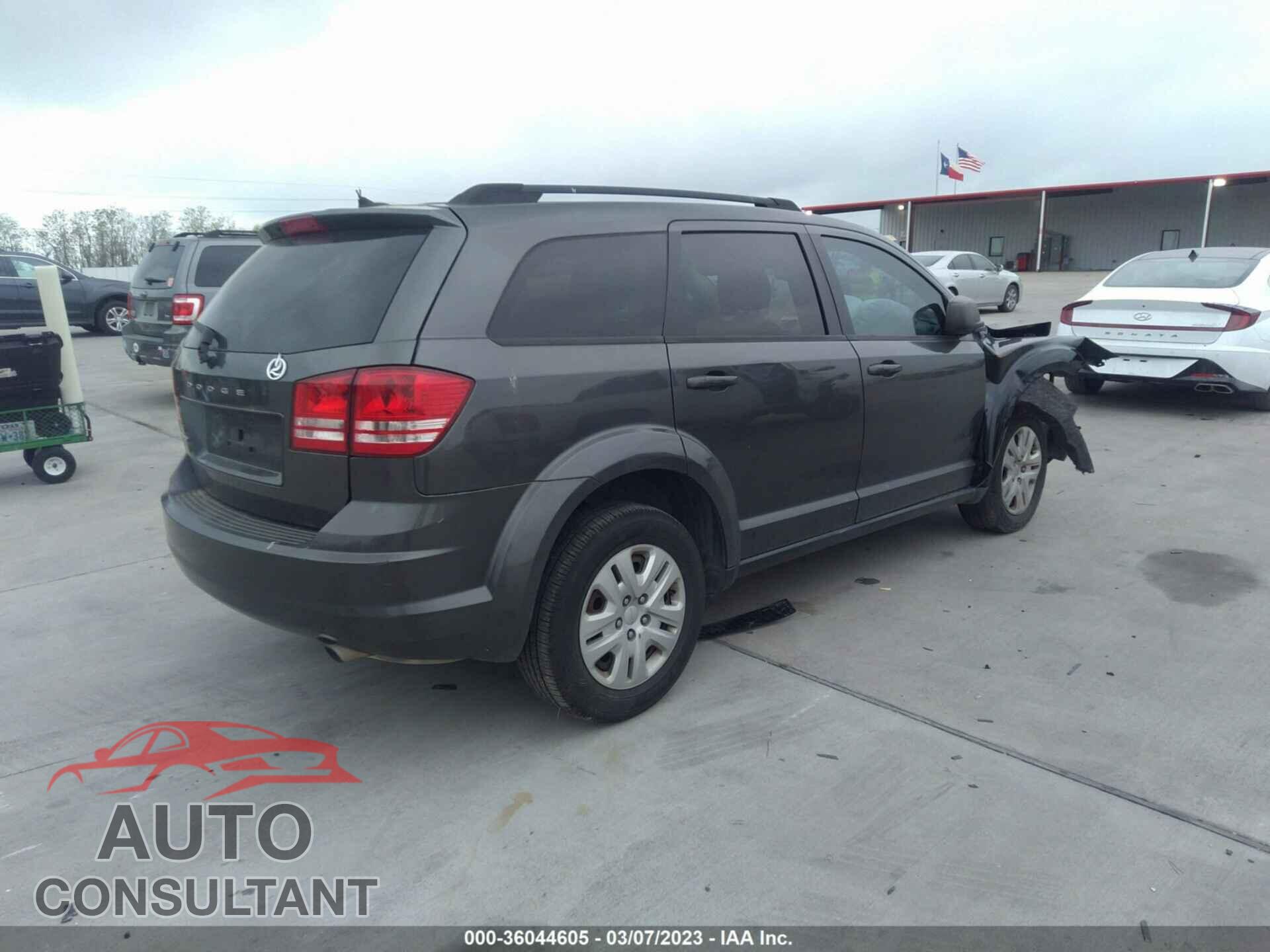 DODGE JOURNEY 2016 - 3C4PDCAB2GT169034