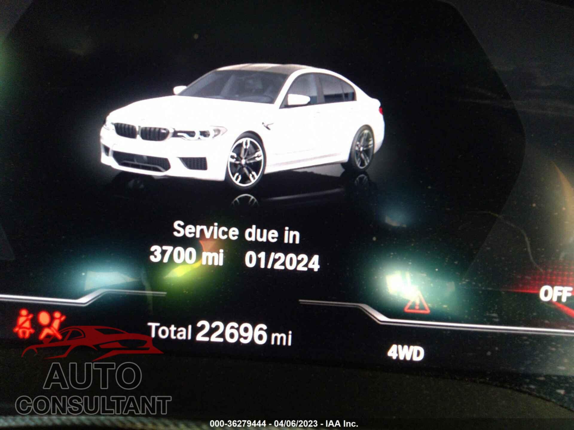 BMW M5 2020 - WBSJF0C09LCD96202