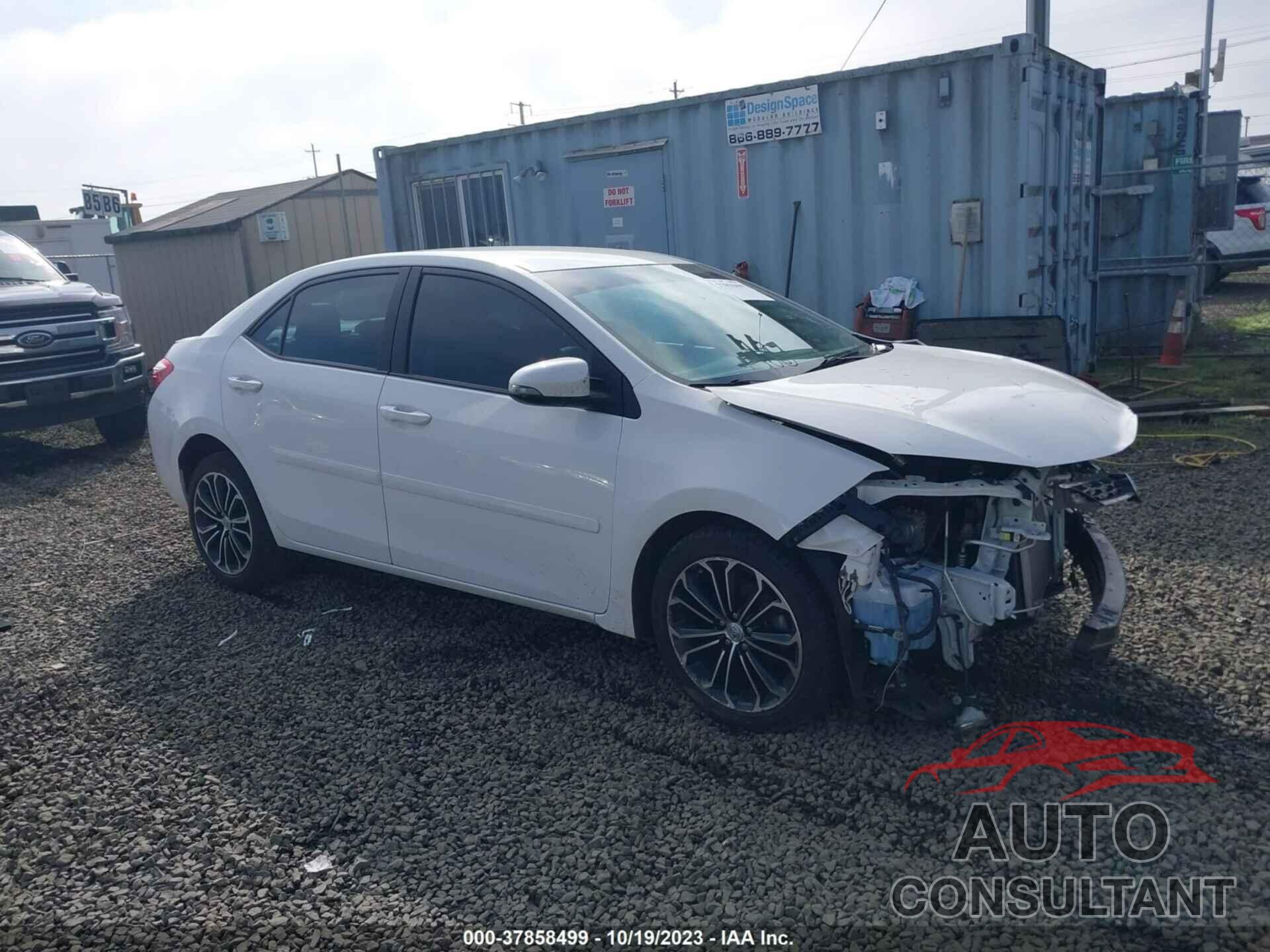 TOYOTA COROLLA 2016 - 2T1BURHE2GC541228