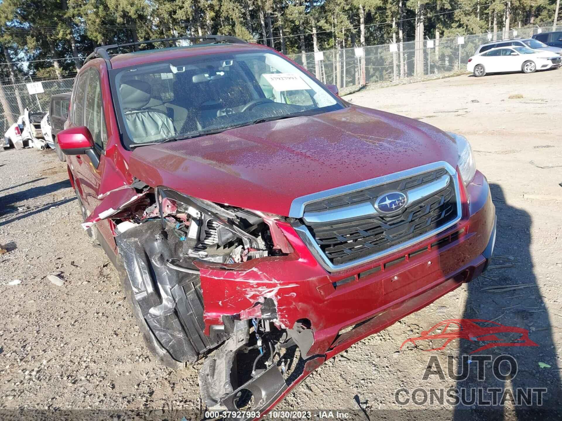 SUBARU FORESTER 2017 - JF2SJAGC0HH510584
