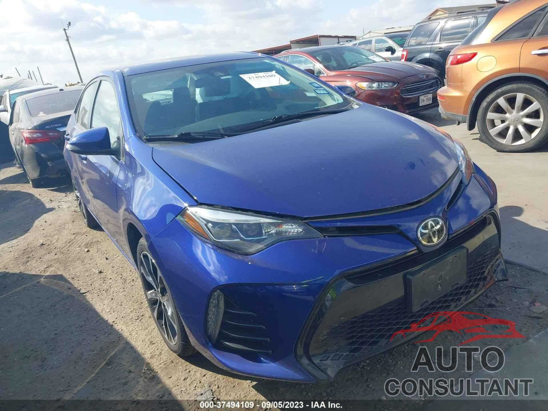 TOYOTA COROLLA 2017 - 5YFBURHE3HP623888