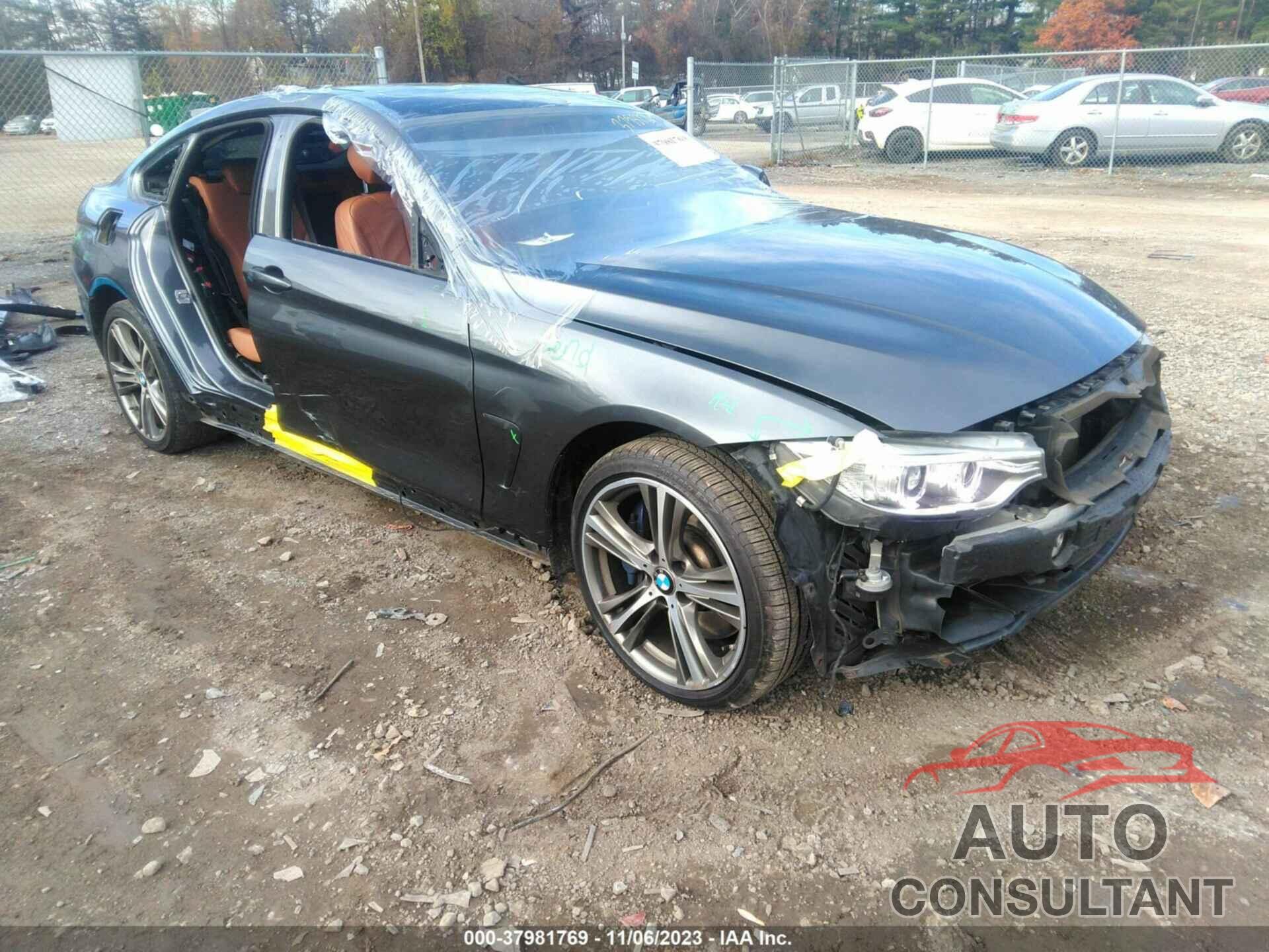 BMW 435I GRAN COUPE 2016 - WBA4B3C53GG528067