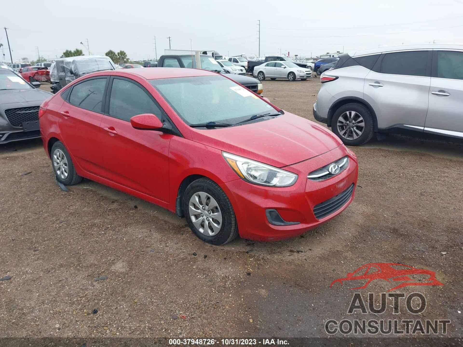 HYUNDAI ACCENT 2016 - KMHCT4AE3GU141794