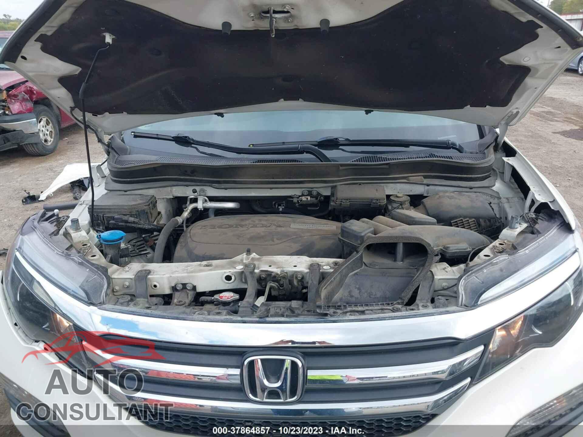 HONDA PILOT 2017 - 5FNYF5H13HB020378