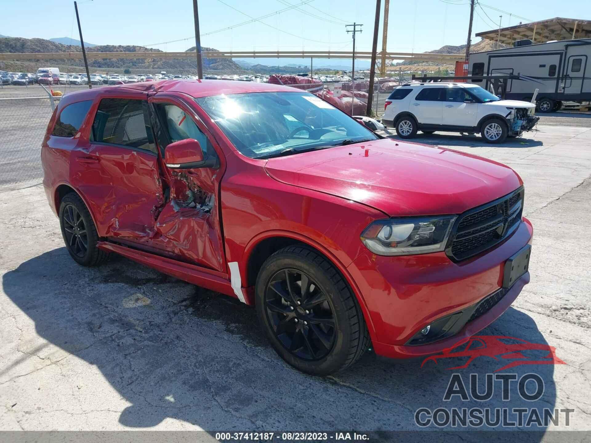 DODGE DURANGO 2017 - 1C4SDHCT9HC850527