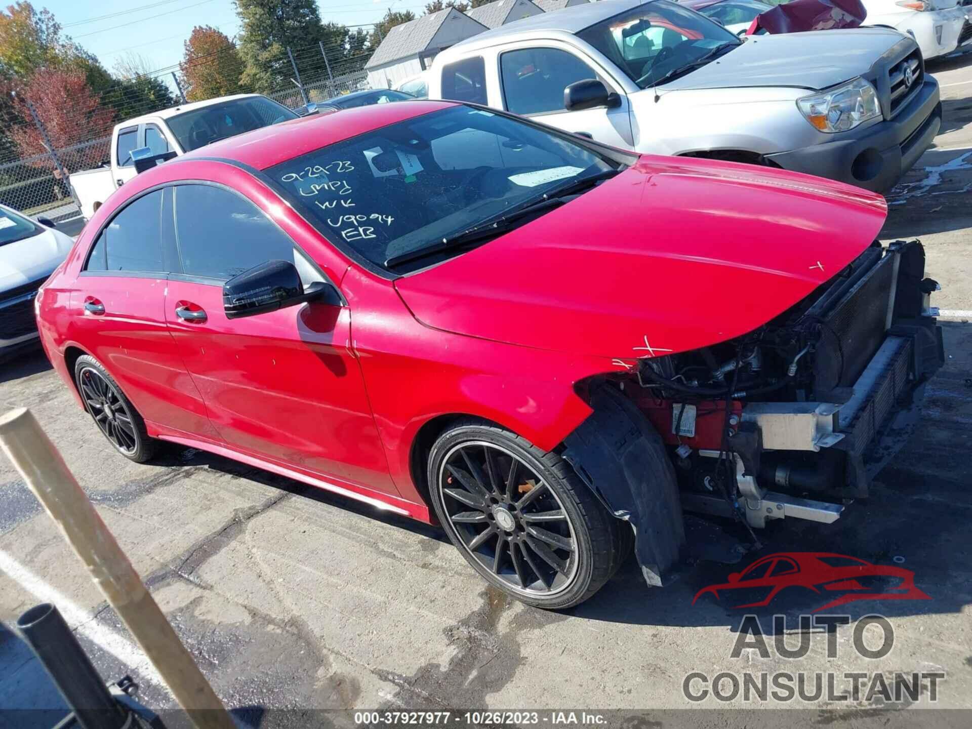 MERCEDES-BENZ CLA 250 2016 - WDDSJ4EB9GN329094