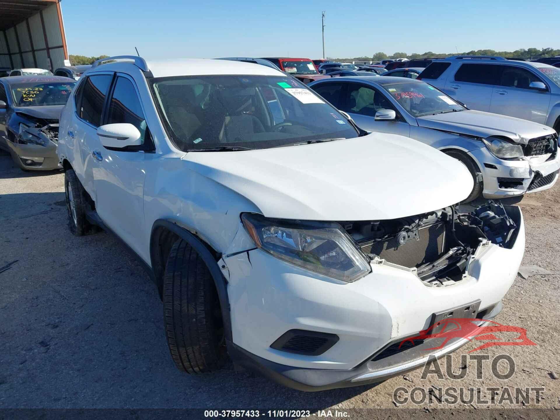 NISSAN ROGUE 2016 - KNMAT2MT1GP607120