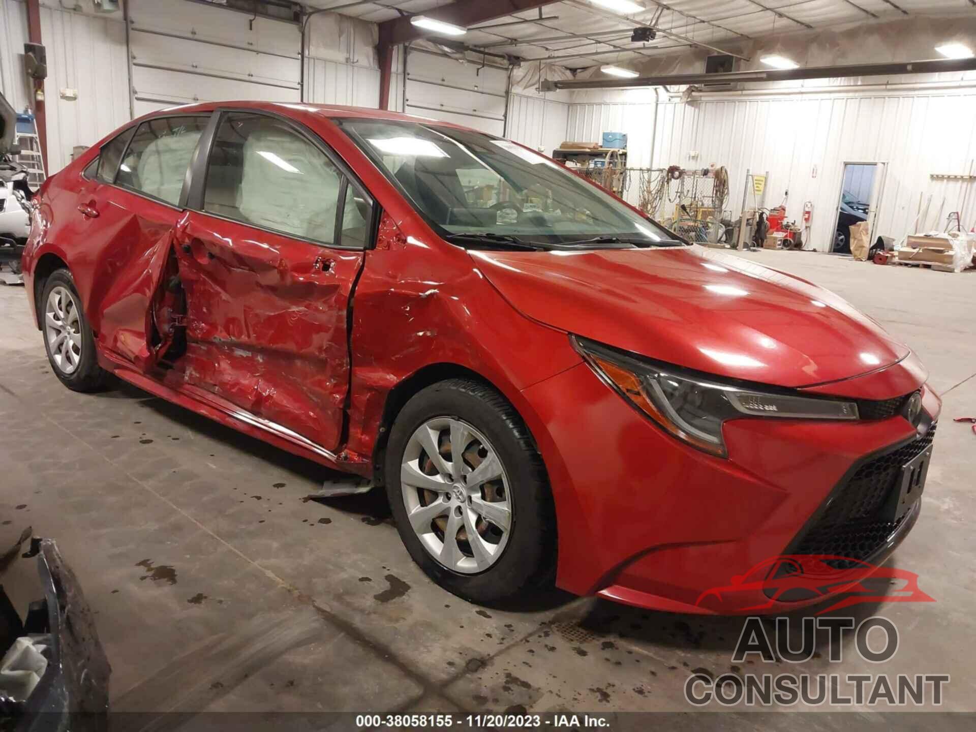 TOYOTA COROLLA 2020 - JTDEPRAE1LJ025973