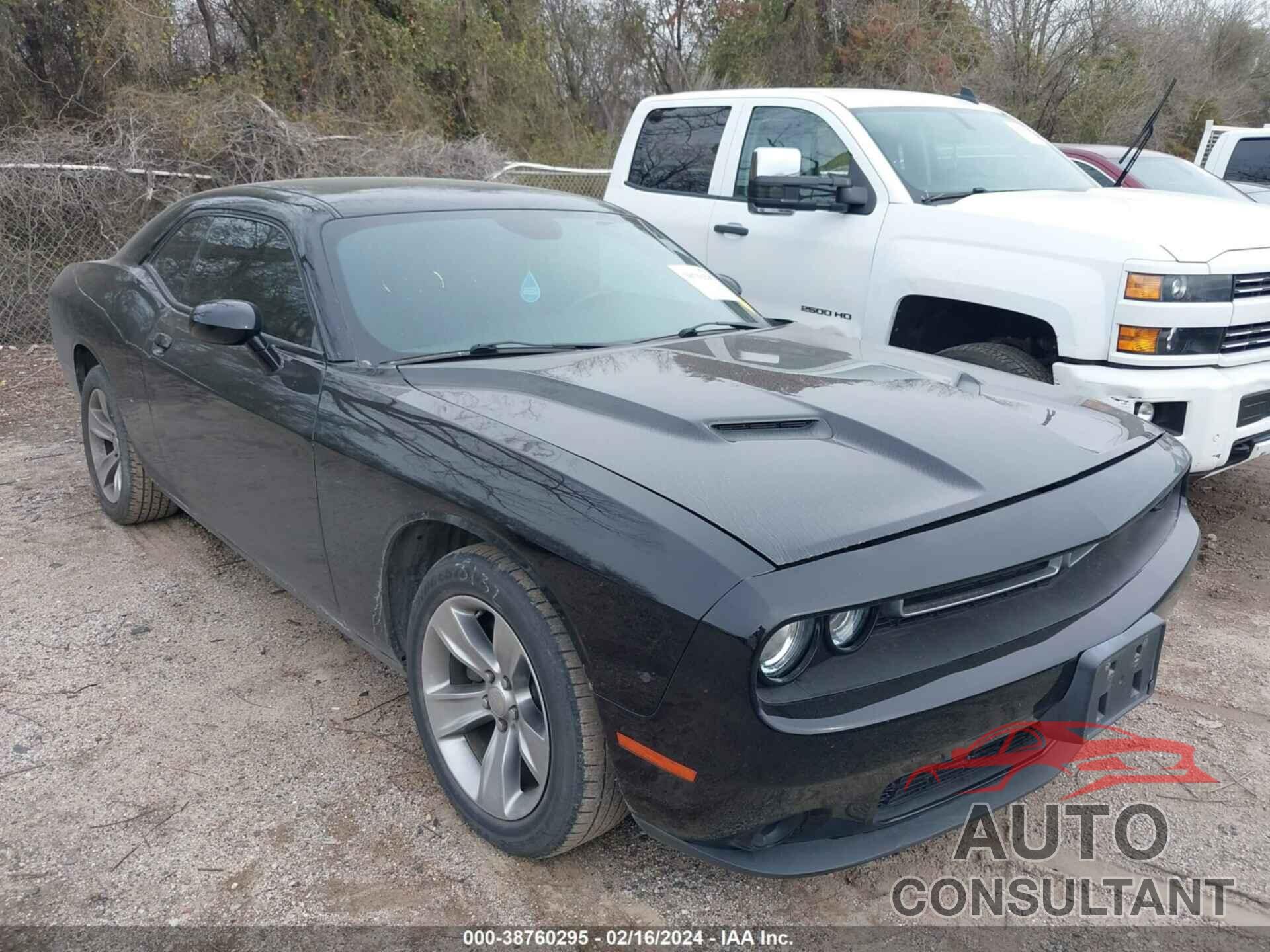 DODGE CHALLENGER 2016 - 2C3CDZAG0GH278960