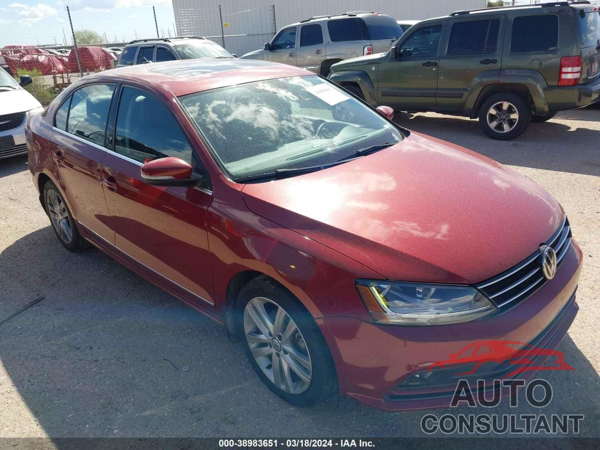 VOLKSWAGEN JETTA 2017 - 3VWL17AJXHM402785